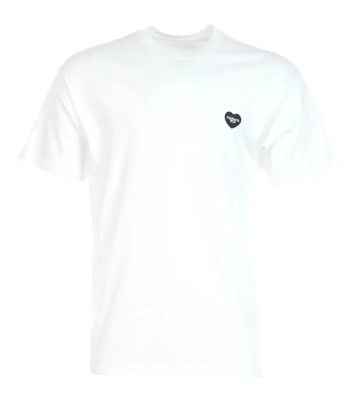 Short Sleeve Heart 2 Hartt T Shirt White sold by RAGAZZI