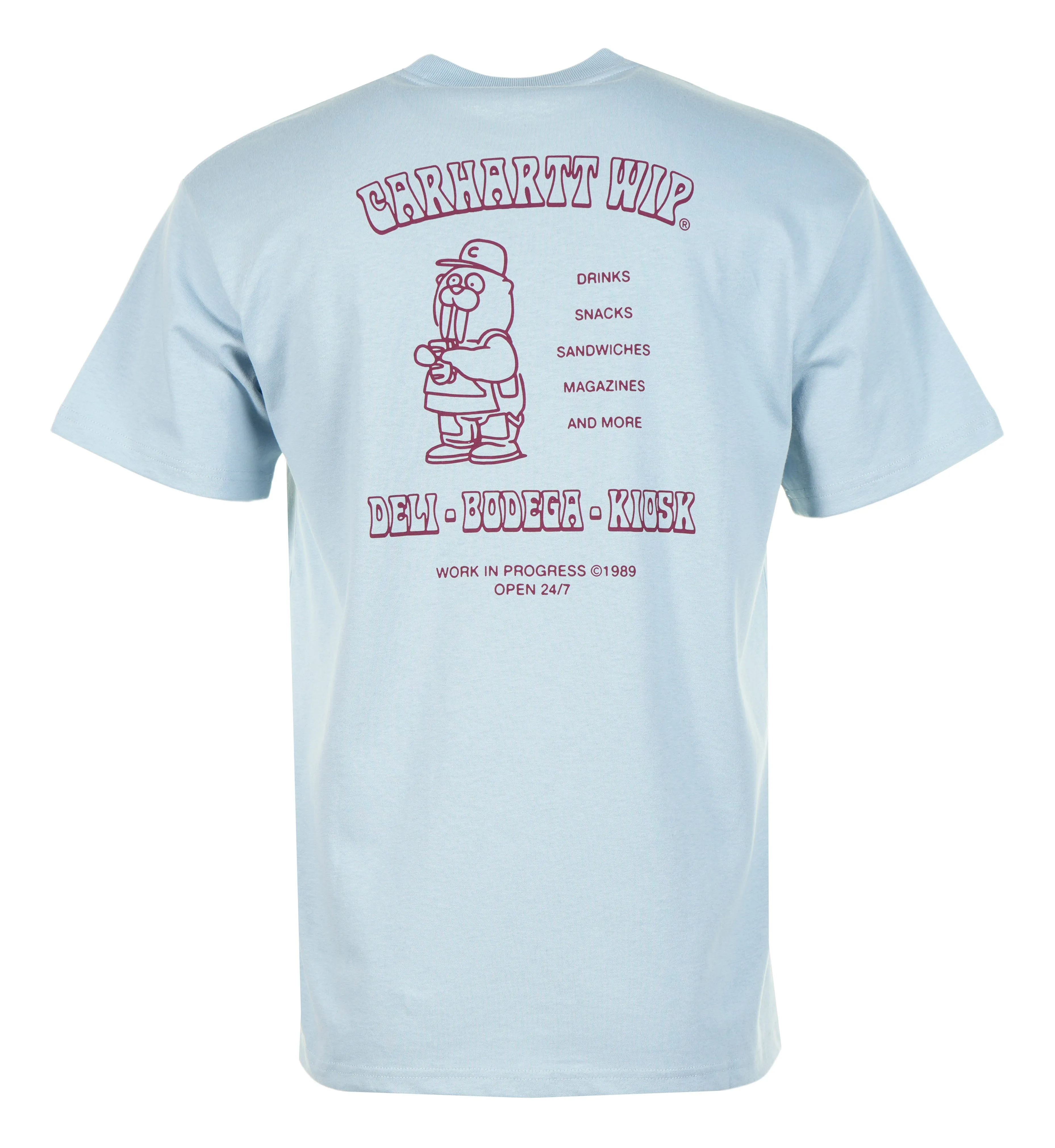 Short Sleeve Sandwich T Shirt Blue Fog sold by RAGAZZI product image thumbnail 2