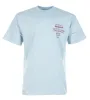 Short Sleeve Sandwich T Shirt Blue Fog sold by RAGAZZI