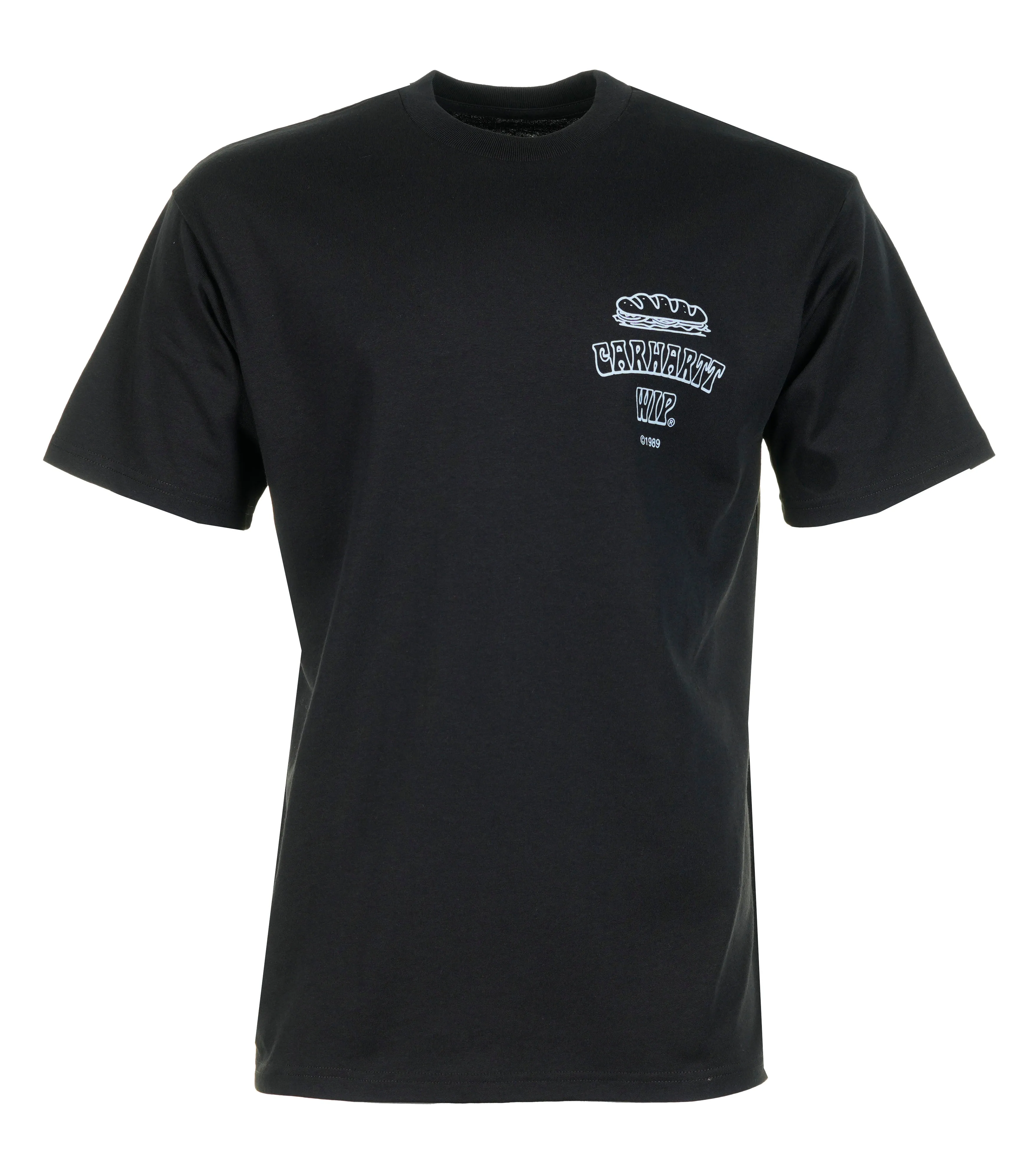 Short Sleeve Sandwich T Shirt Black sold by RAGAZZI