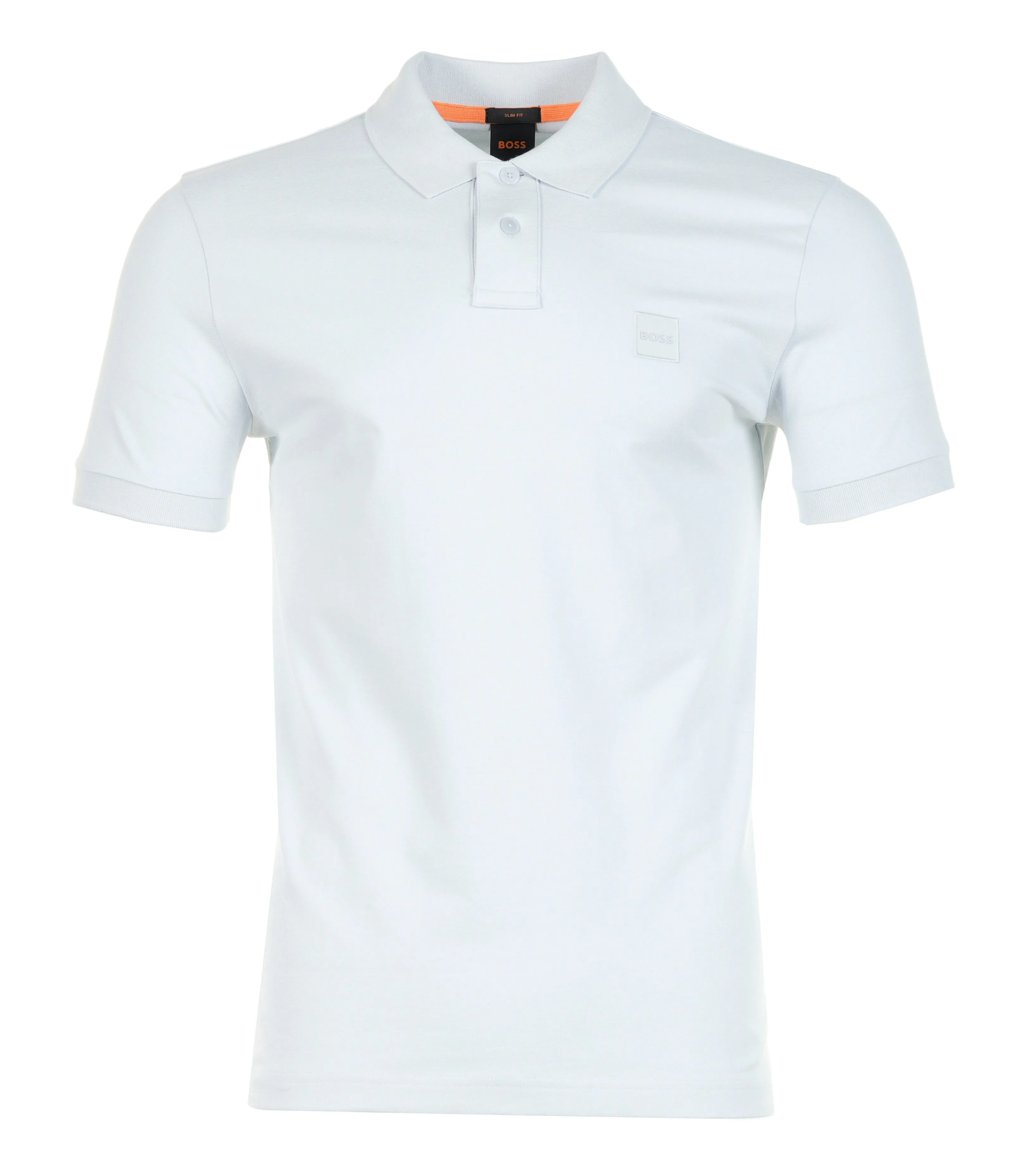 Passenger Short Sleeve Polo Shirt Light Pastel Grey sold by RAGAZZI