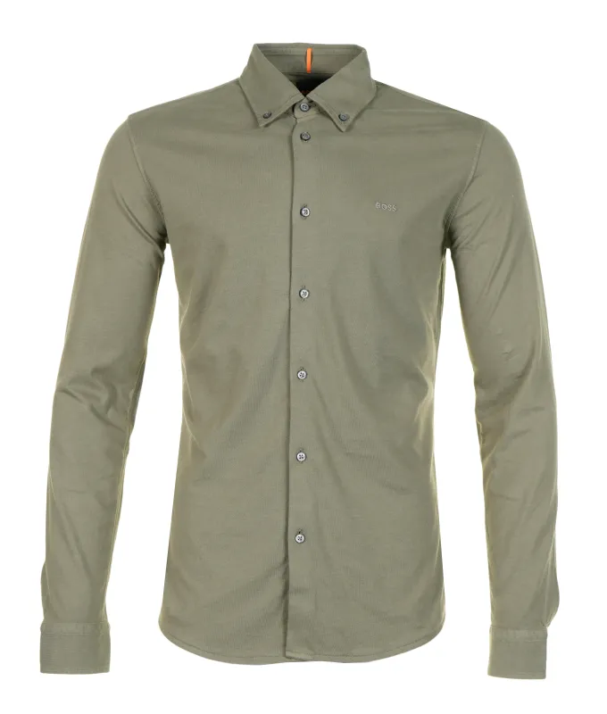 Myjersey Long Sleeve Shirt Open Green sold by RAGAZZI