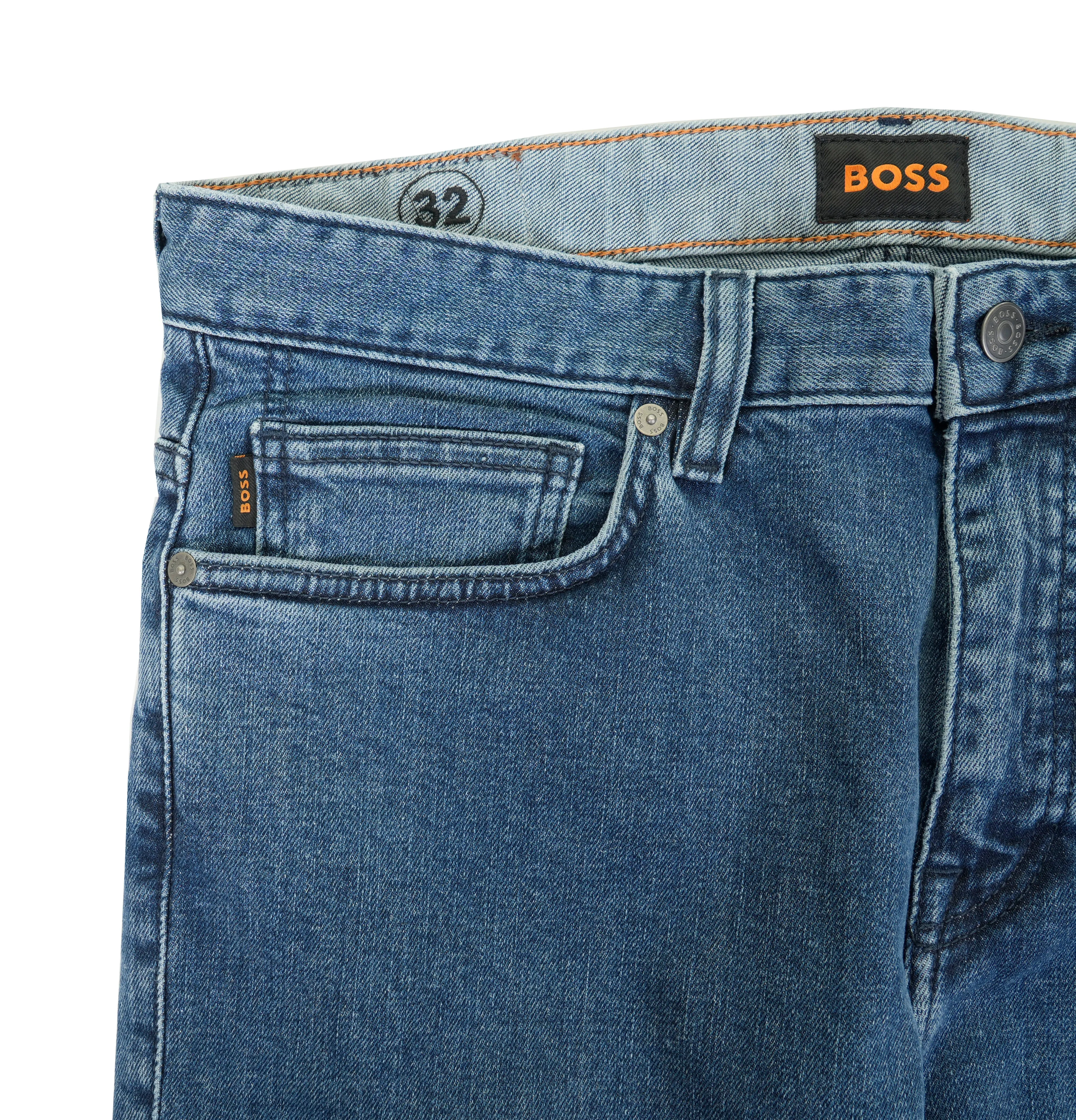 Delaware Slim Fit Jeans 438 Bright Blue sold by RAGAZZI product image thumbnail 3