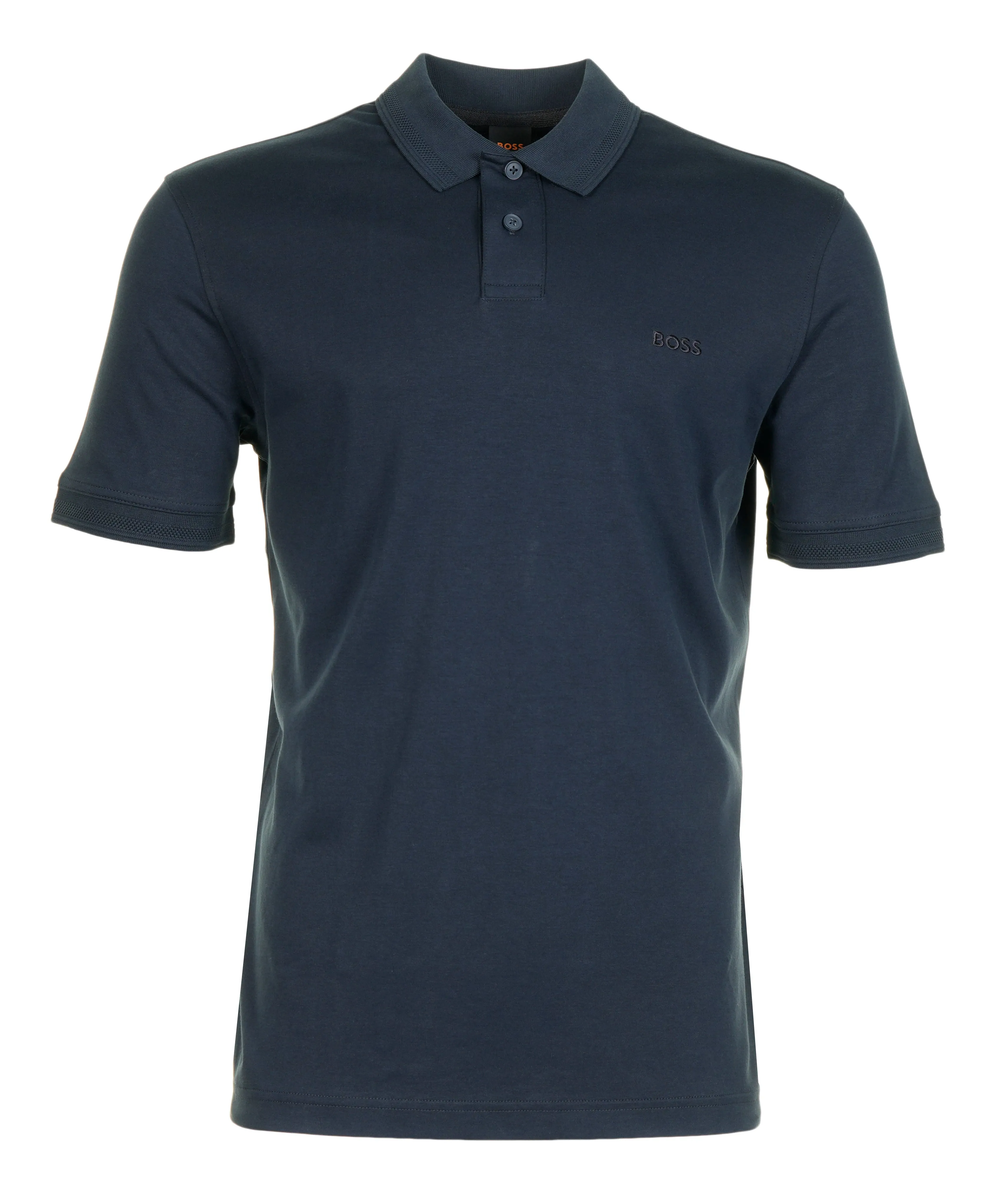 Pe Interlock Short Sleeve Polo Shirt Dark Blue sold by RAGAZZI