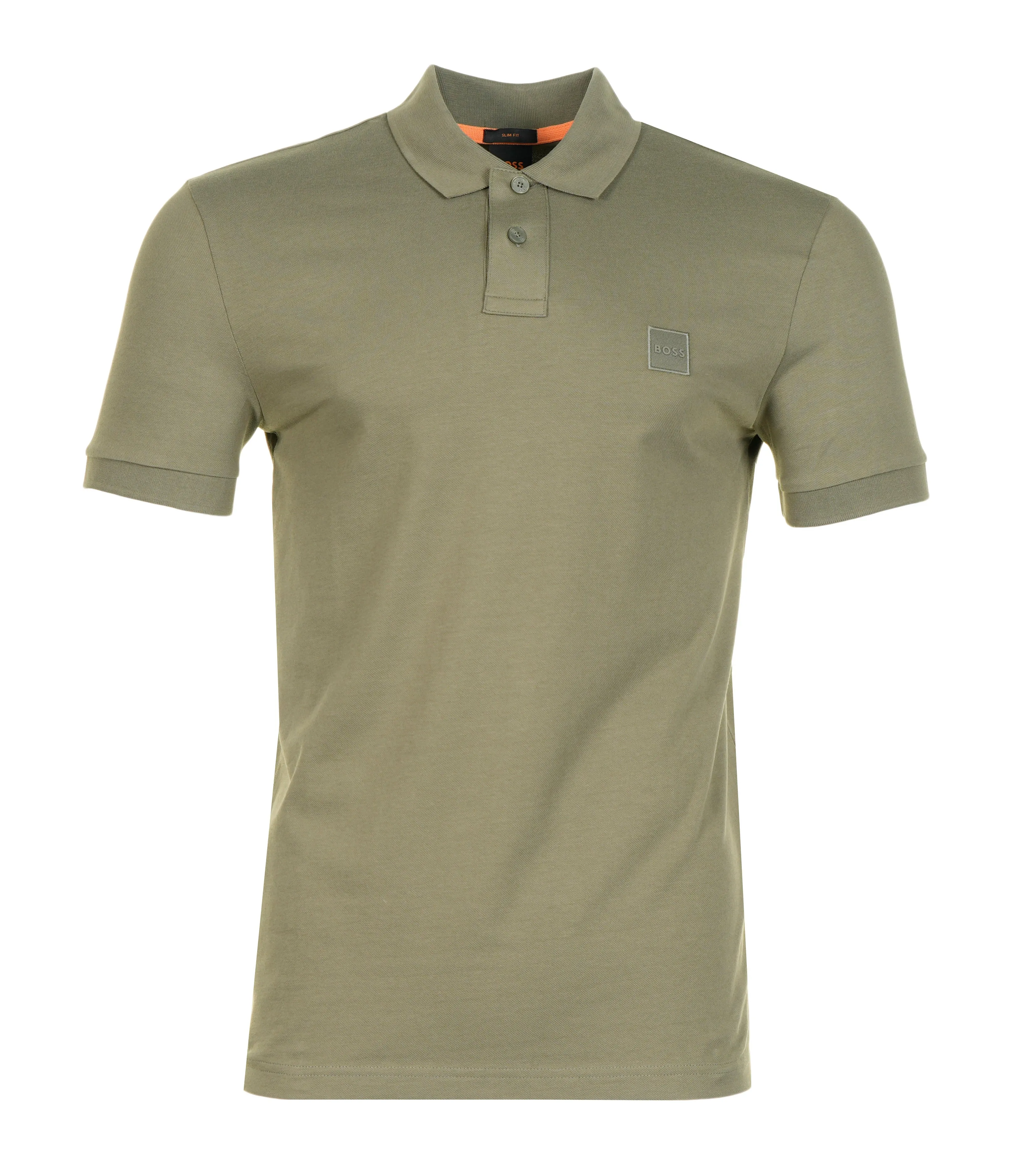 Passenger Short Sleeve Polo Shirt 342 Open Green sold by RAGAZZI