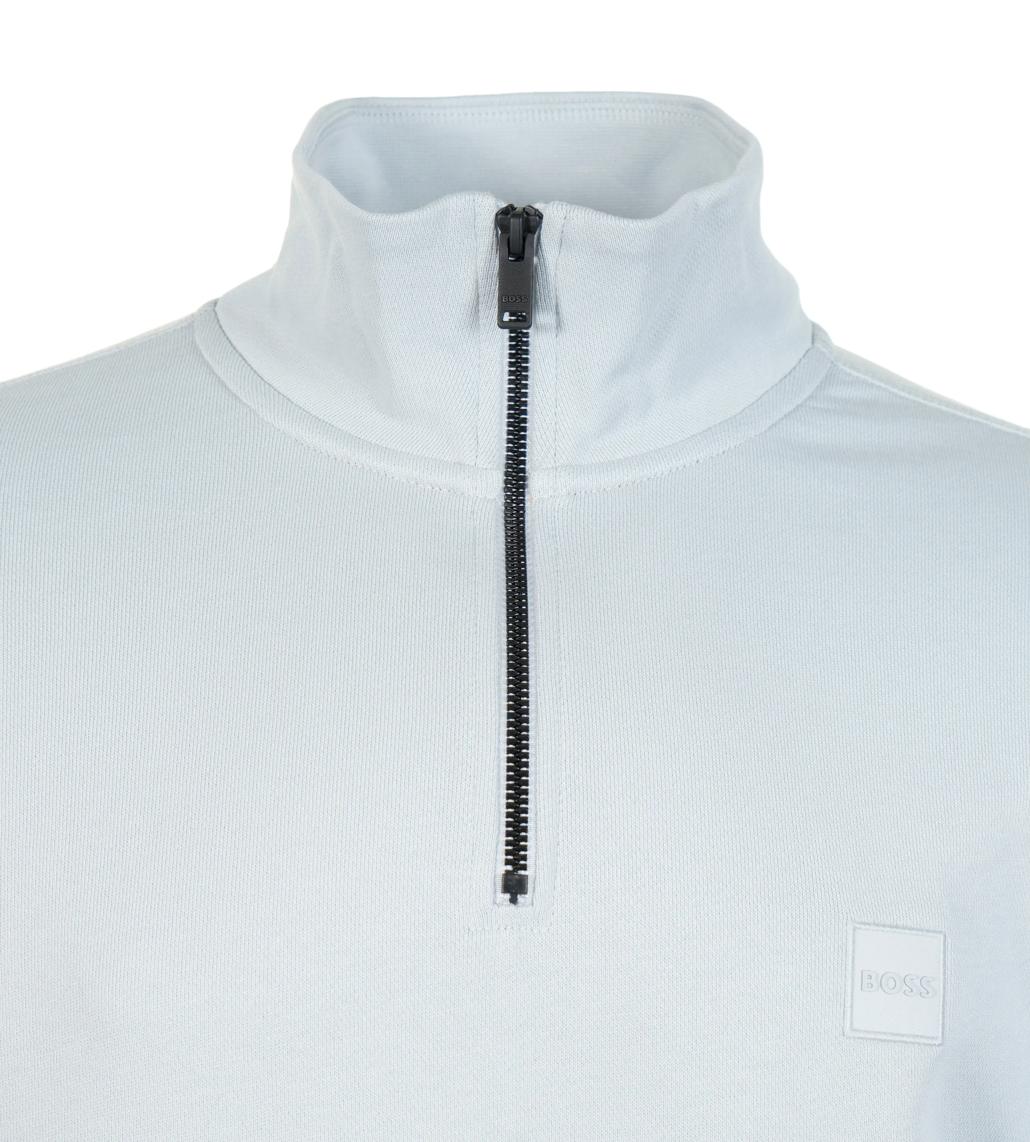 Zetrust Quarter Zip Sweatshirt Pastel Grey sold by RAGAZZI product image thumbnail 3