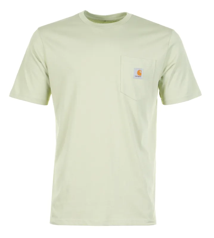 Short Sleeve Pocket T Shirt Pale Olive sold by RAGAZZI