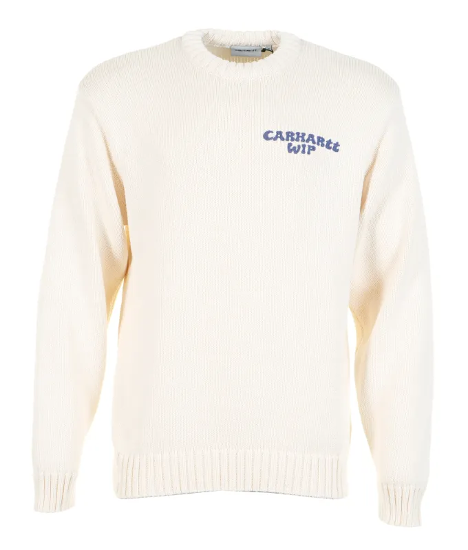 Knitted Helix Sweatshirt Natural sold by RAGAZZI