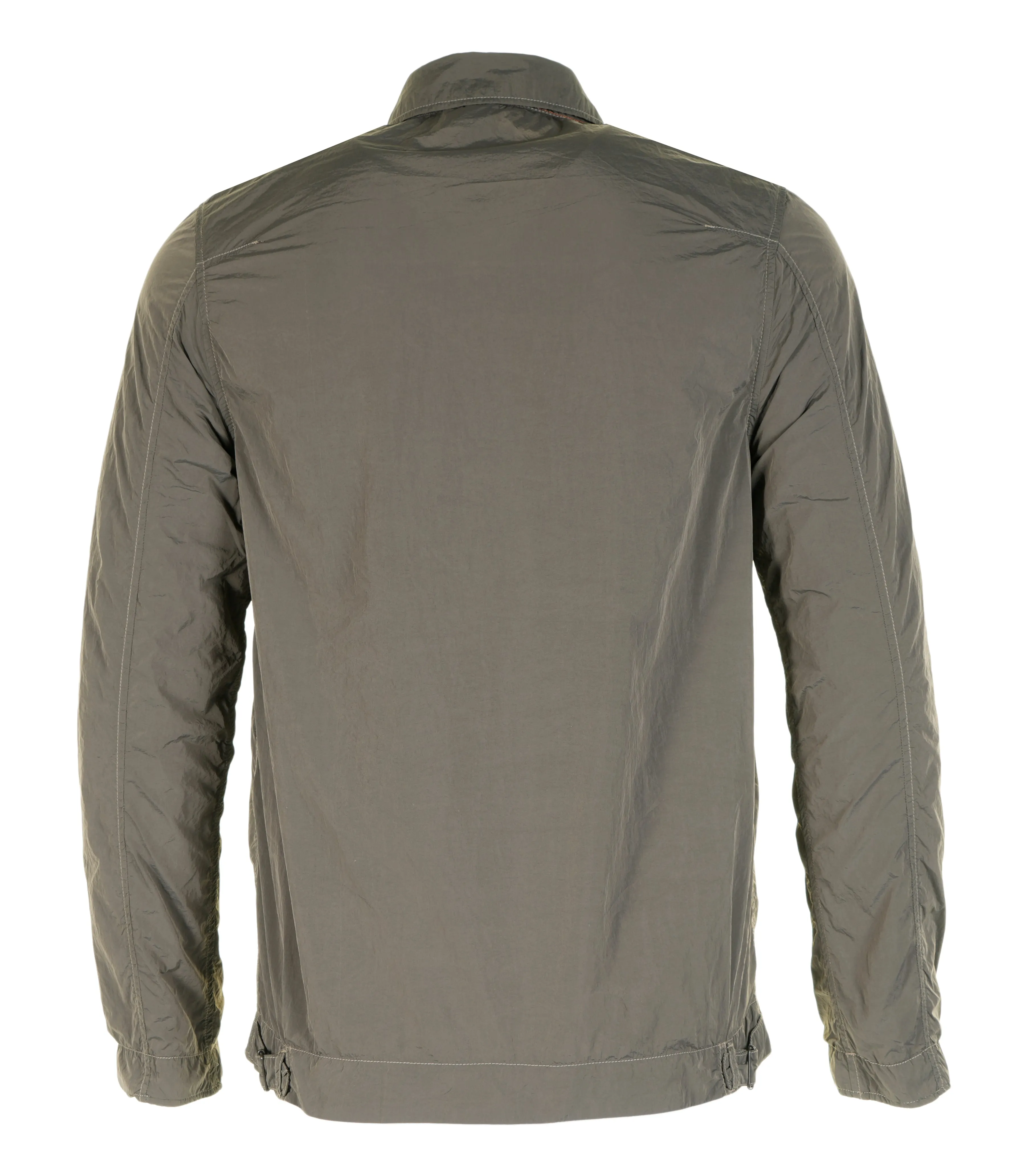 Garment Dyed Nylon Jacket Khaki sold by RAGAZZI product image thumbnail 2
