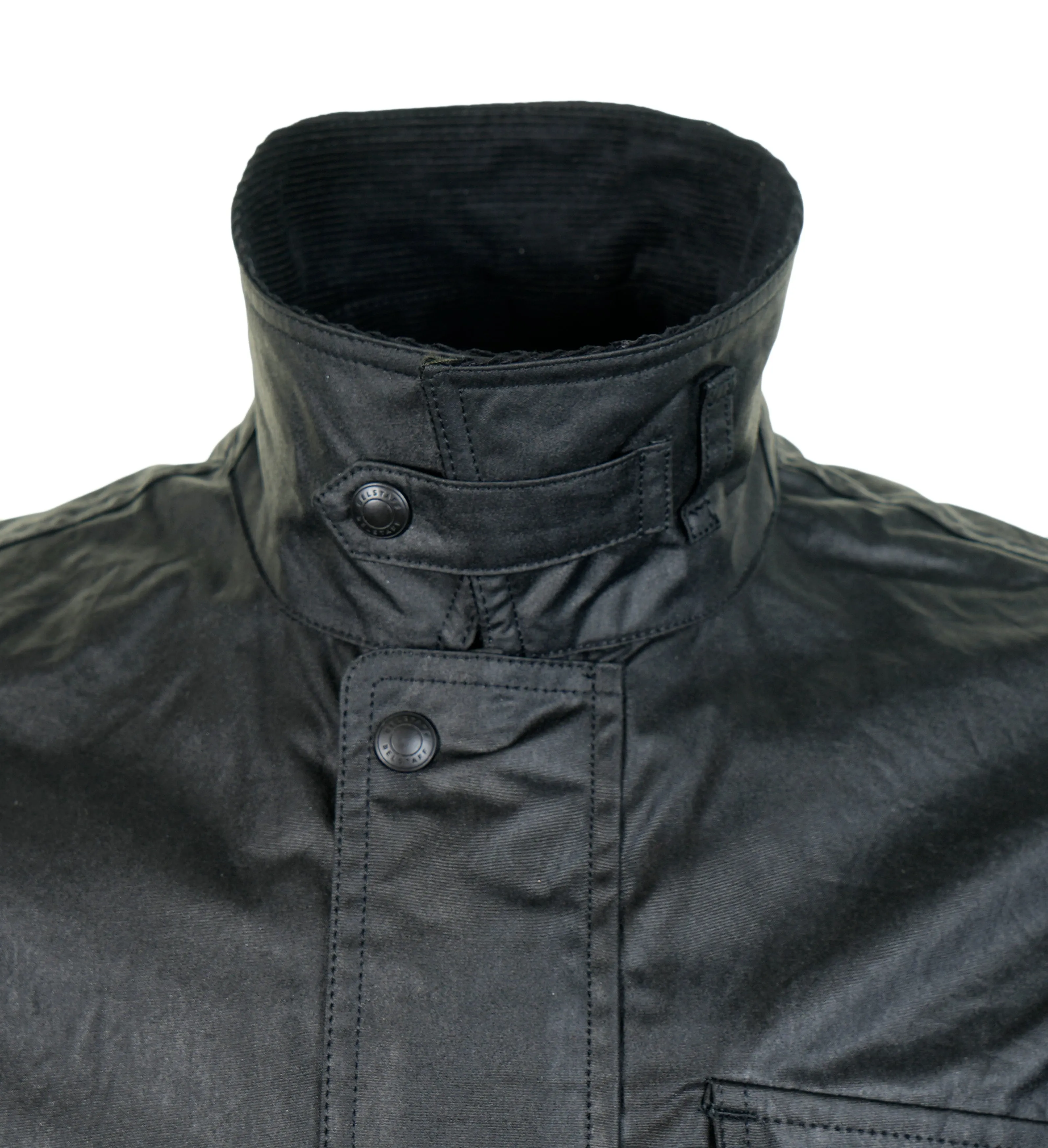 Incline Wax Jacket Black sold by RAGAZZI product image thumbnail 3
