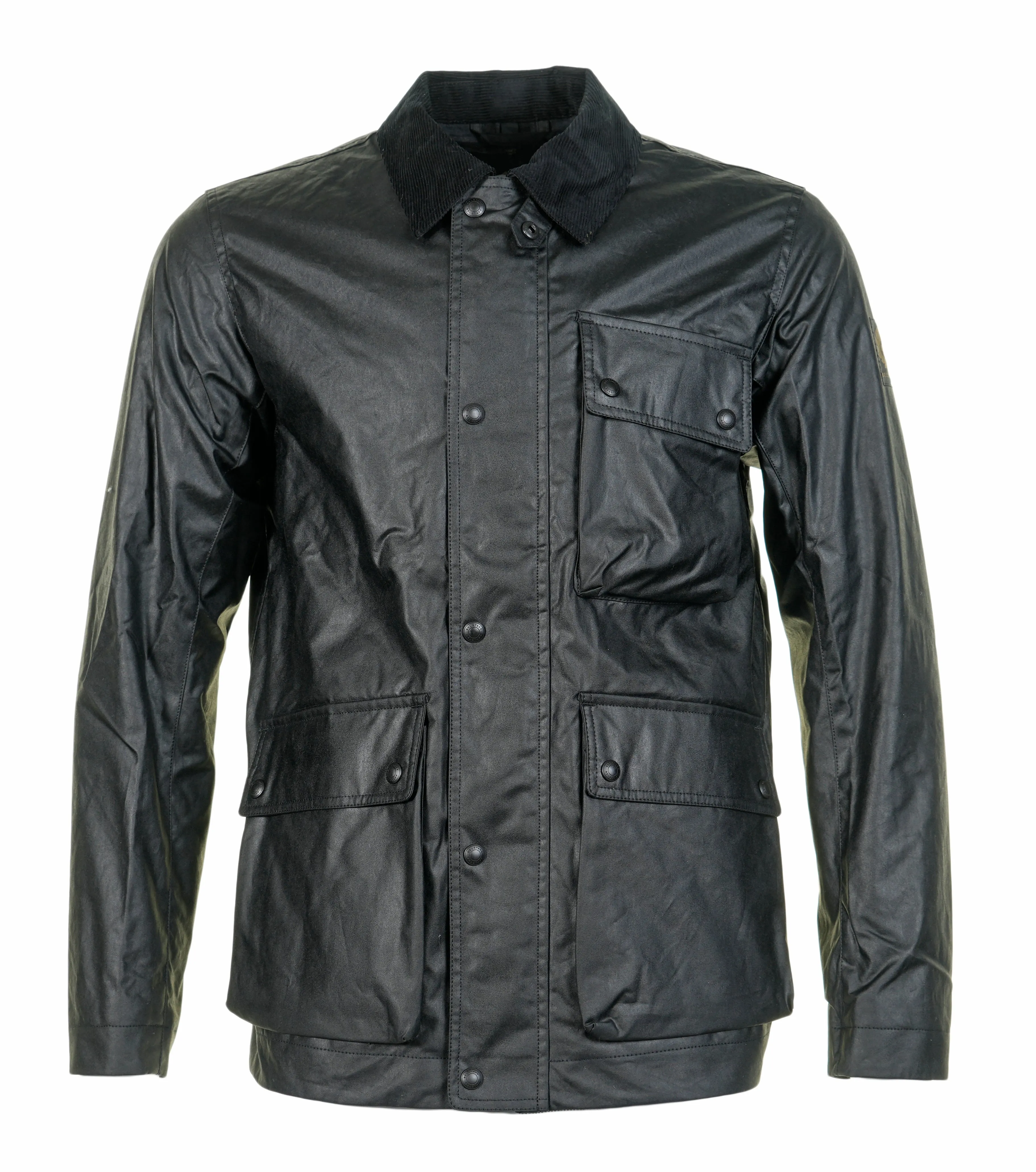 Incline Wax Jacket Black sold by RAGAZZI