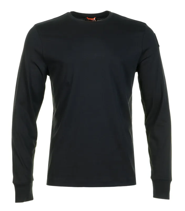 Kip Long T Shirt Black made by Parajumpers