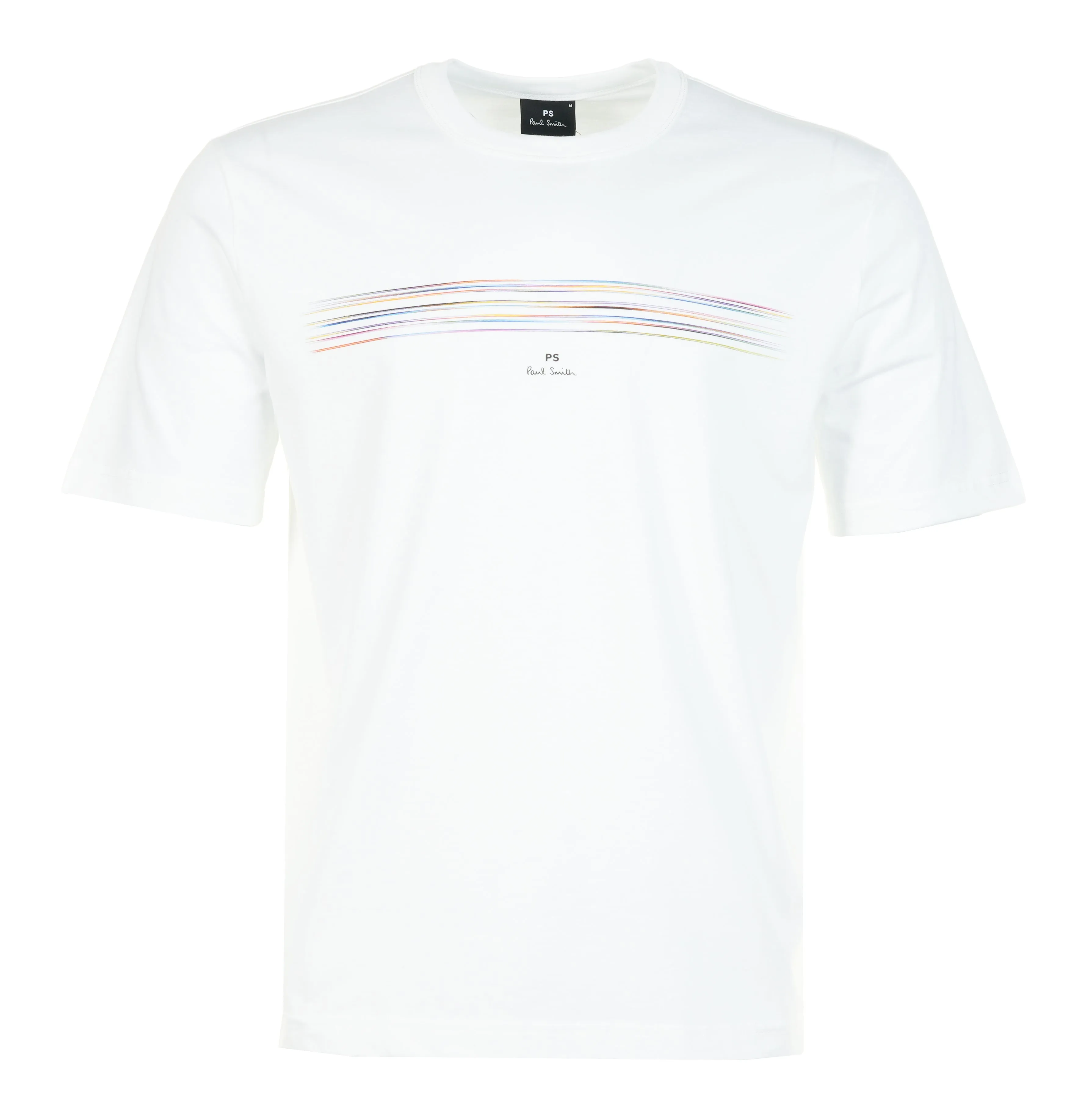 Casual Fit Short Sleeve T Shirt White Stripe sold by RAGAZZI