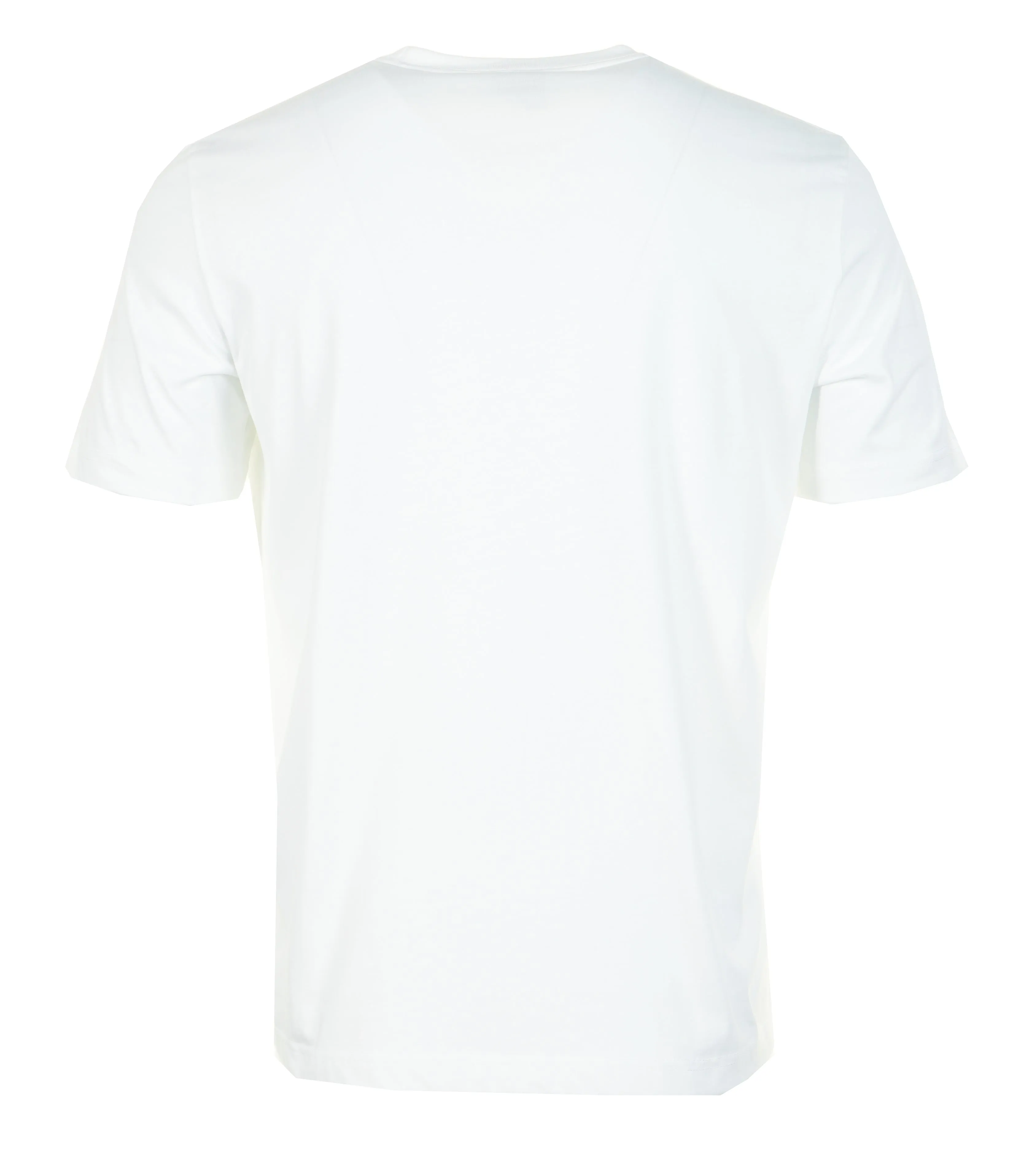 Casual Fit Short Sleeve T Shirt White Stripe sold by RAGAZZI product image thumbnail 2