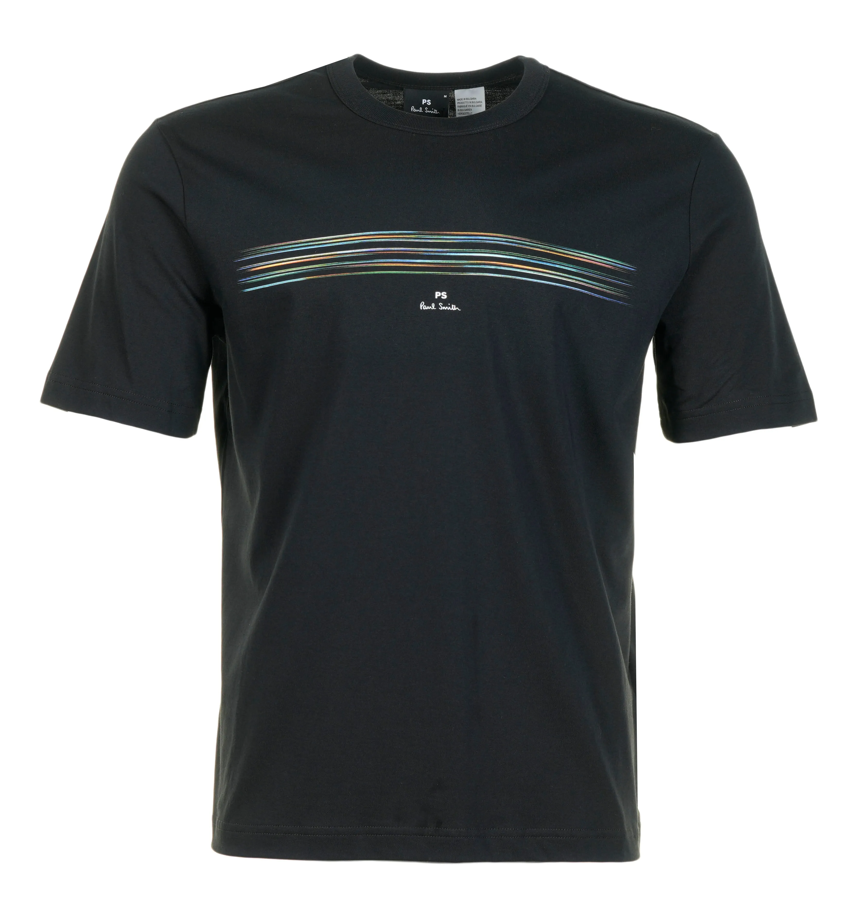 Casual Fit Short Sleeve T Shirt Black Stripe sold by RAGAZZI