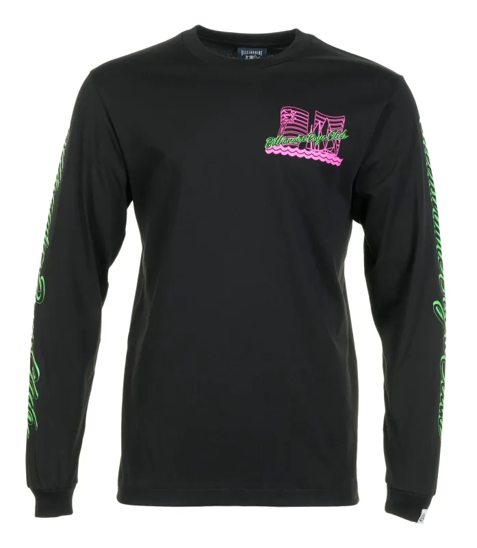 Yacht Club Long Sleeve T shirt Black sold by RAGAZZI