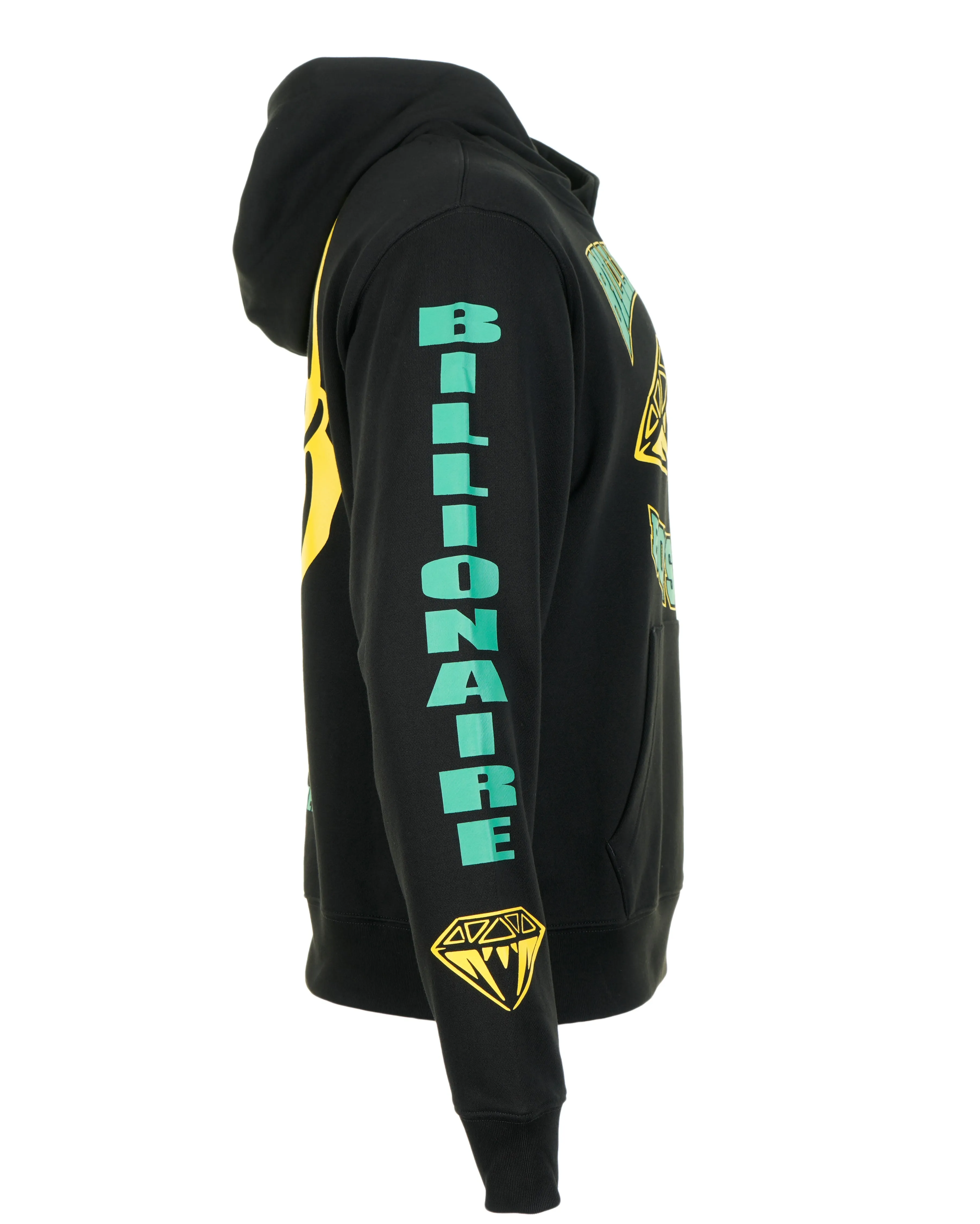 OG Multi Graphic Popover Hoody Black sold by RAGAZZI product image thumbnail 3