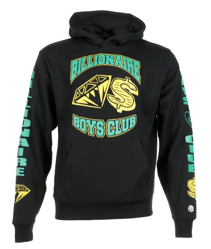 OG Multi Graphic Popover Hoody Black sold by RAGAZZI