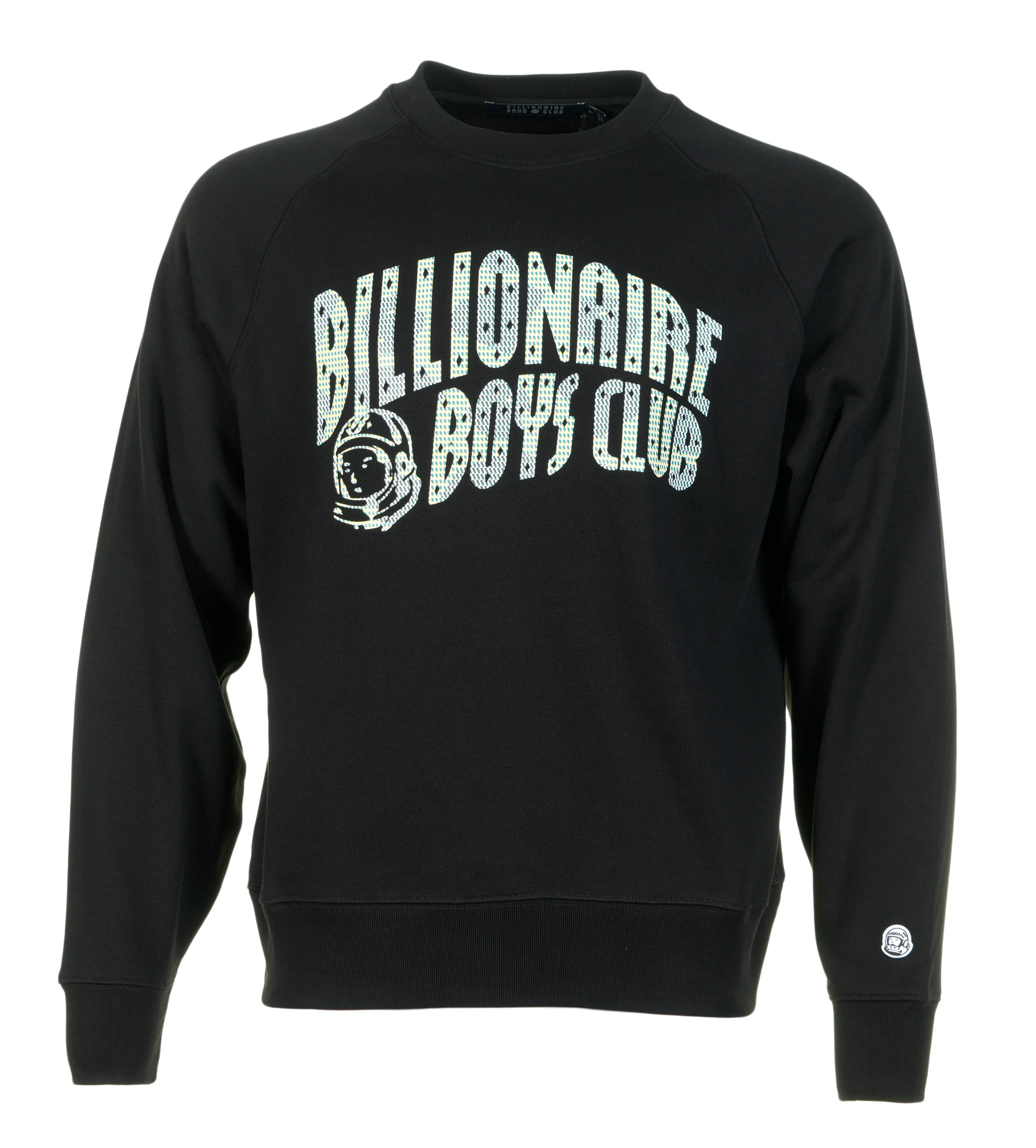 Tri tone Arch Logo Crewneck Sweatshirt Black sold by RAGAZZI