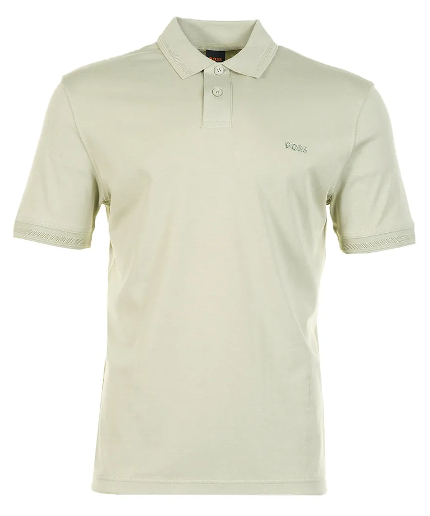 Pe Interlock Short Sleeve Polo Shirt Open Green sold by RAGAZZI