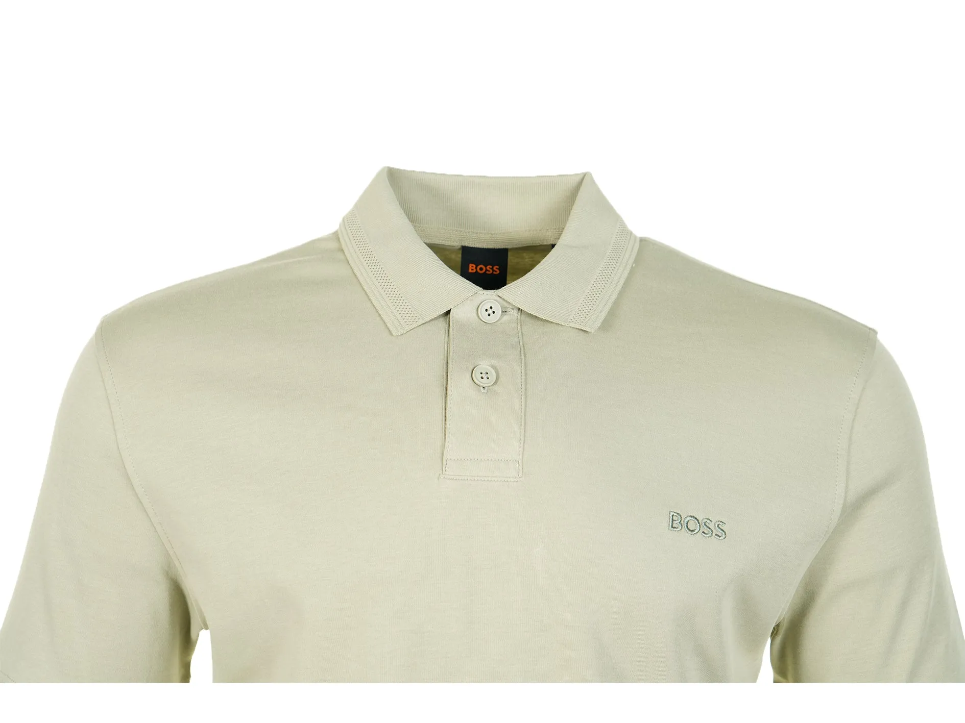 Pe Interlock Short Sleeve Polo Shirt Open Green sold by RAGAZZI product image thumbnail 4