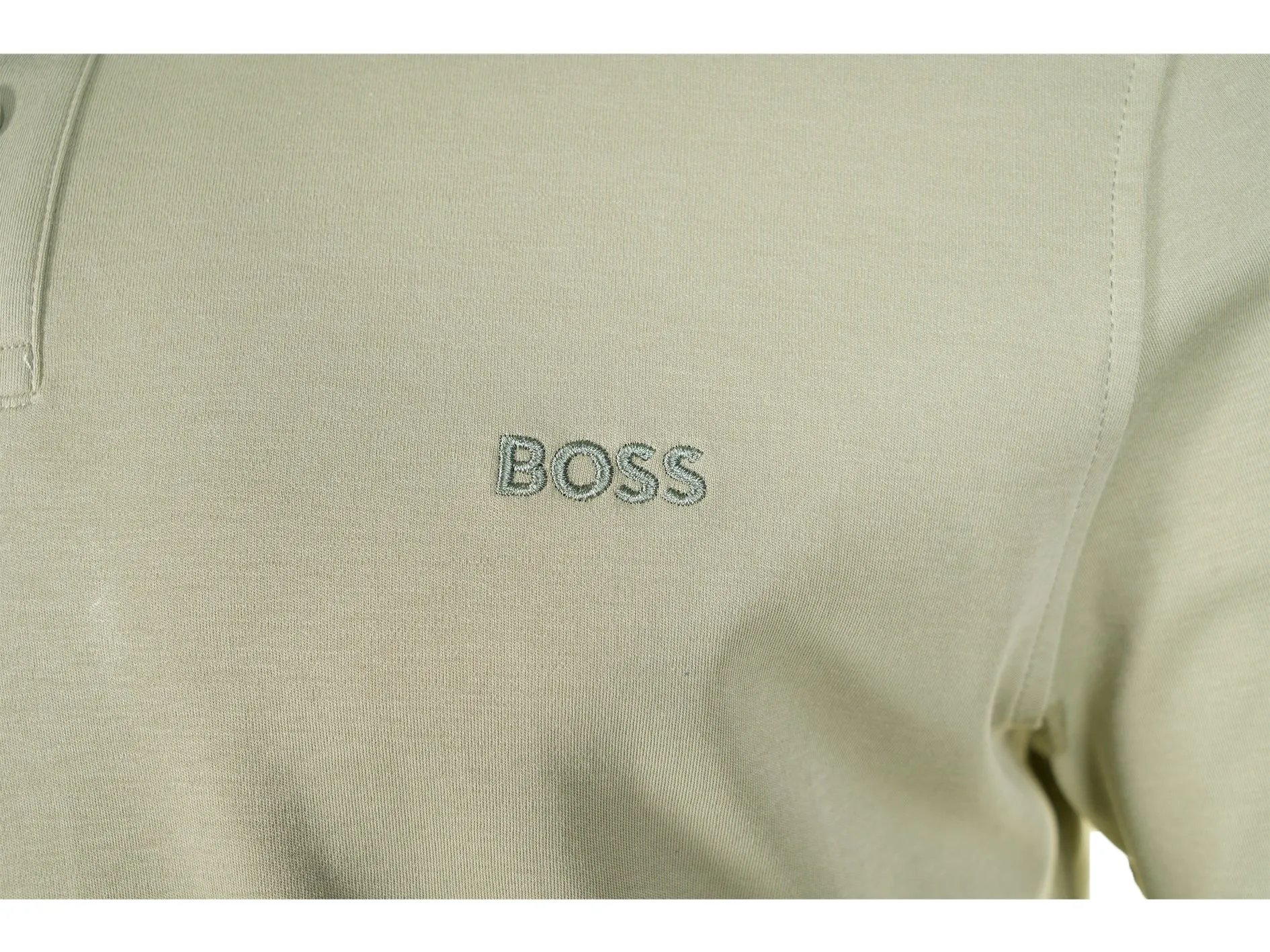 Pe Interlock Short Sleeve Polo Shirt Open Green sold by RAGAZZI product image thumbnail 3