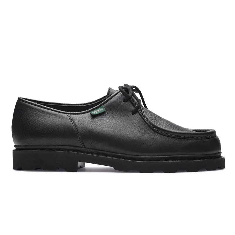 Michael Marche Shoe Deerskin Black sold by RAGAZZI