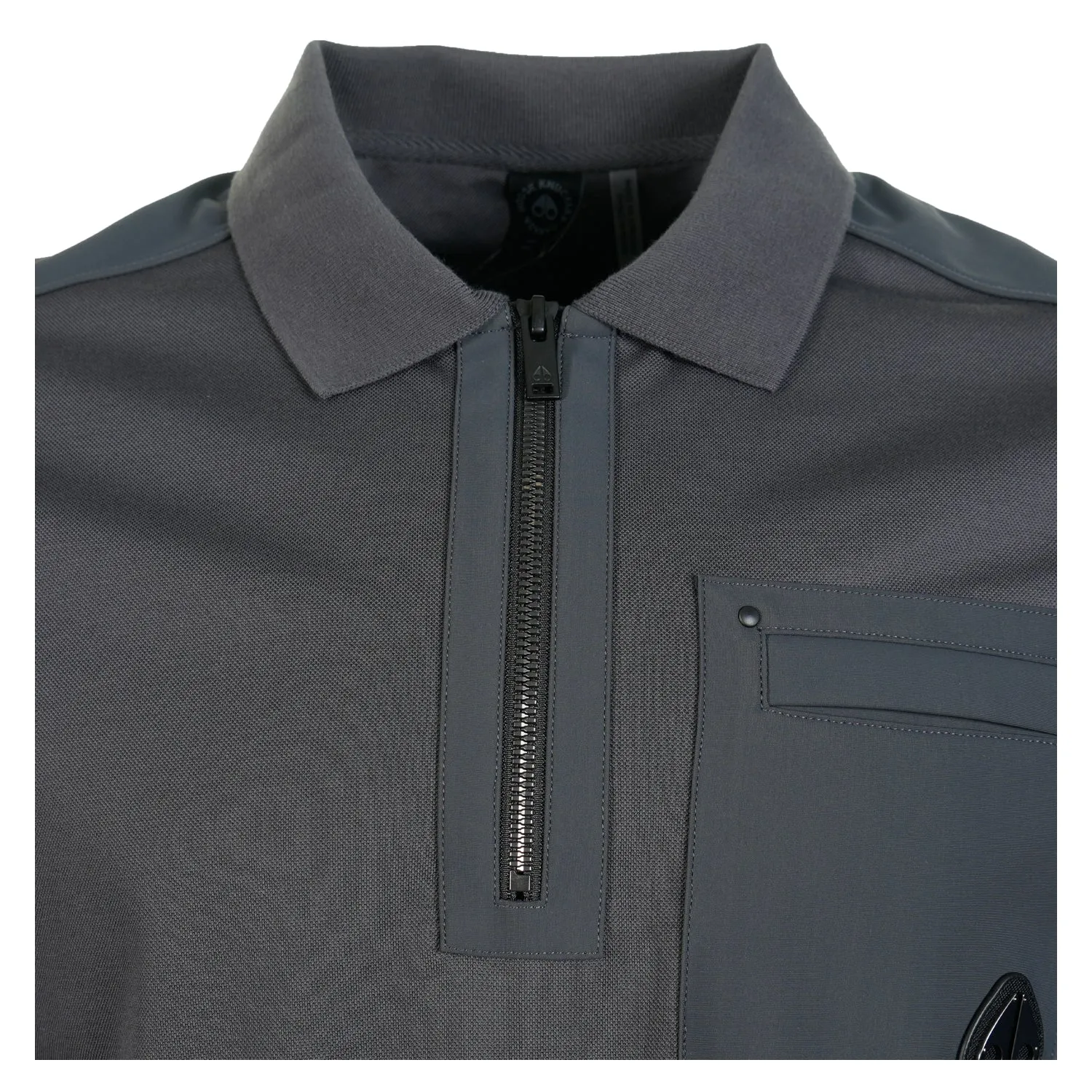 Long Sleeve Dalon Polo Shirt Cement sold by RAGAZZI product image thumbnail 3