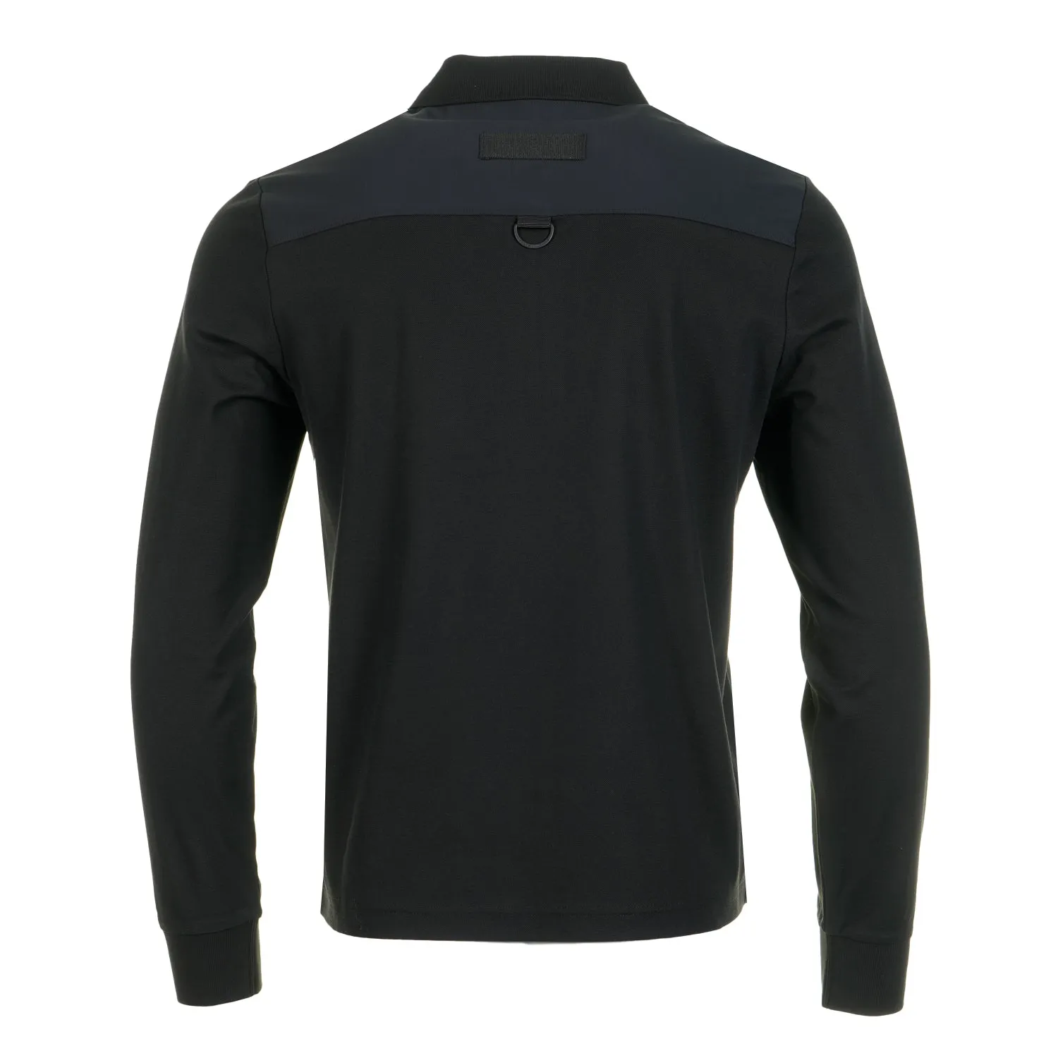 Long Sleeve Dalon Polo Shirt Black sold by RAGAZZI product image thumbnail 2