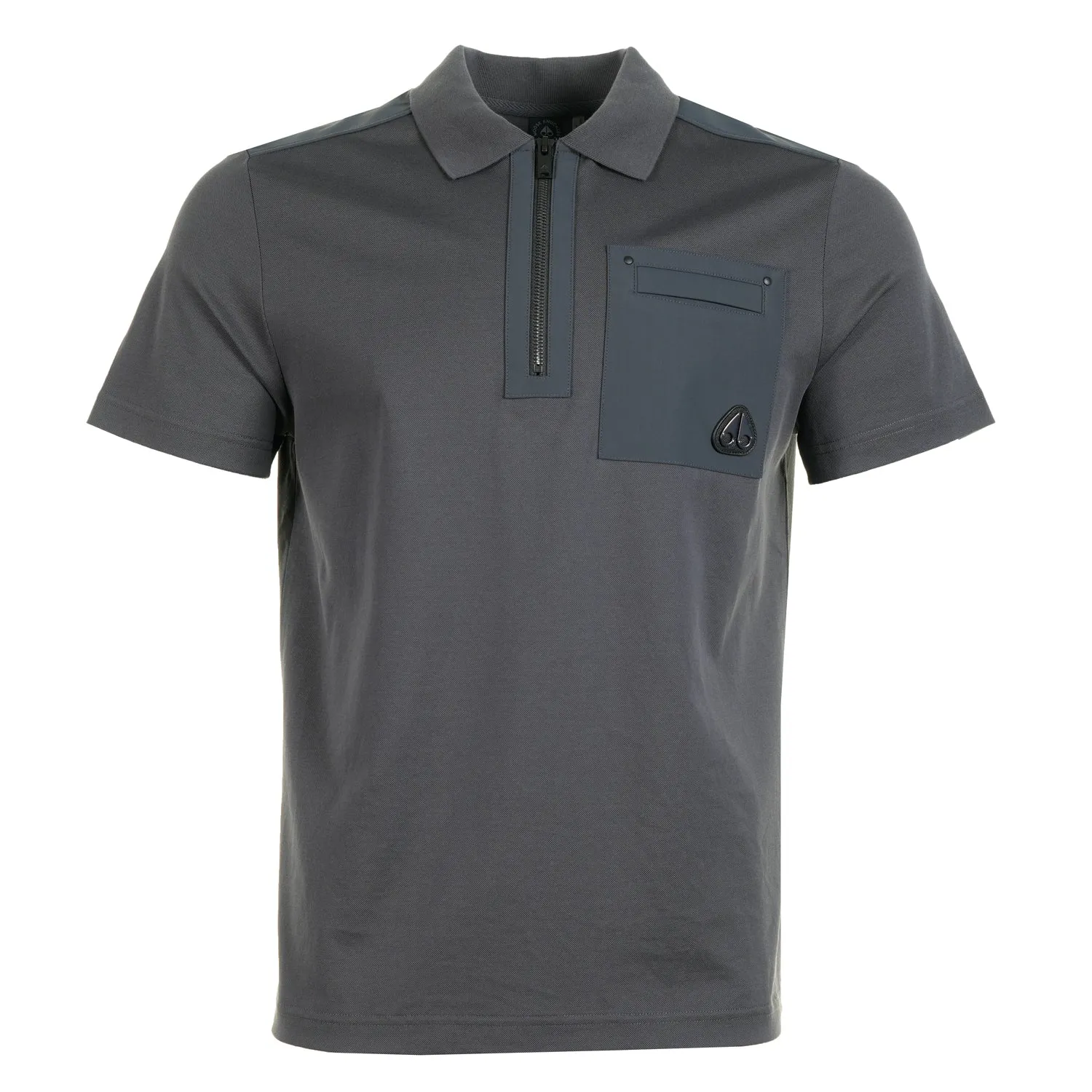 Short Sleeve Dalon Polo Shirt Cement sold by RAGAZZI