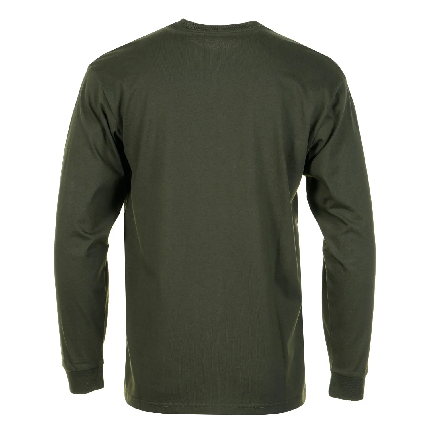 Long Sleeve Chase T Shirt Olive Gold sold by RAGAZZI product image thumbnail 2