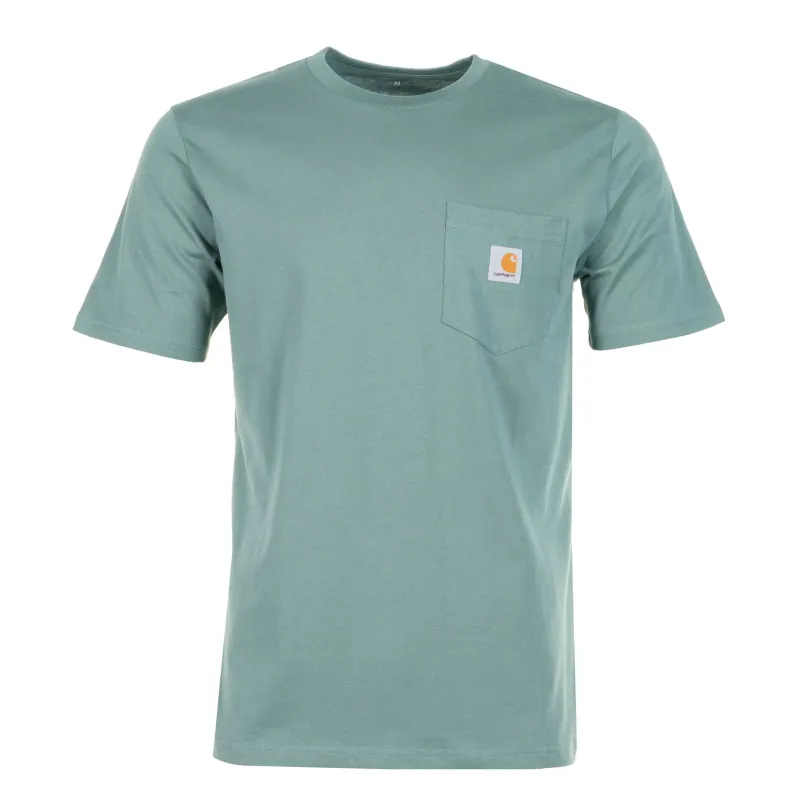 Short Sleeve Pocket T Shirt Silver Pine sold by RAGAZZI