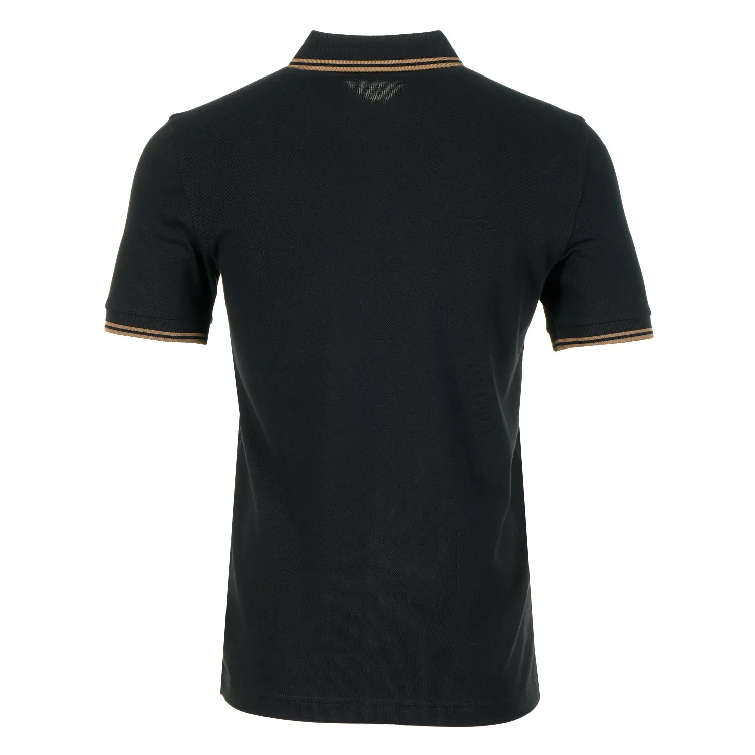 Short Sleeve Twin Tipped Polo Shirt Black Shadedstone sold by RAGAZZI product image thumbnail 2