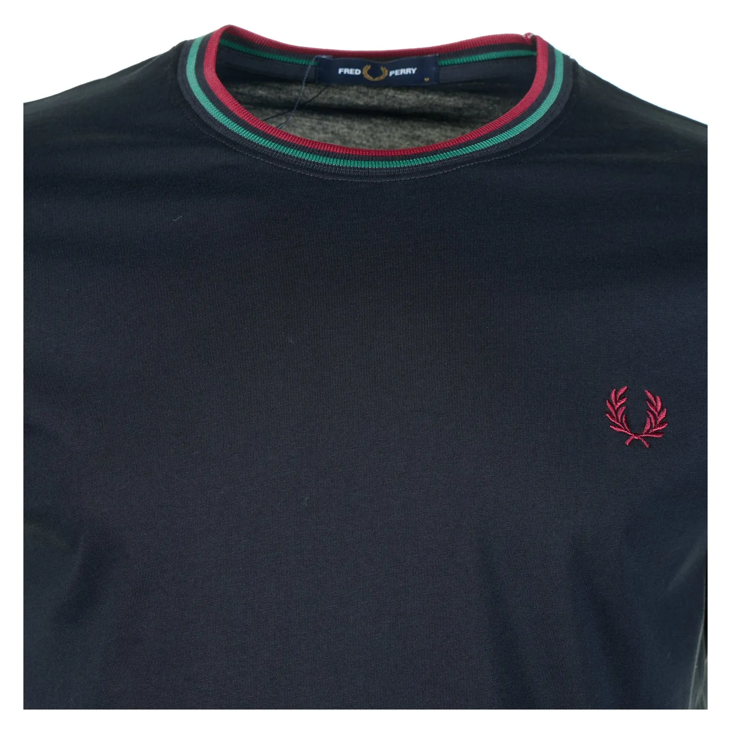 Twin Tipped T Shirt Navy Sport Green sold by RAGAZZI product image thumbnail 3