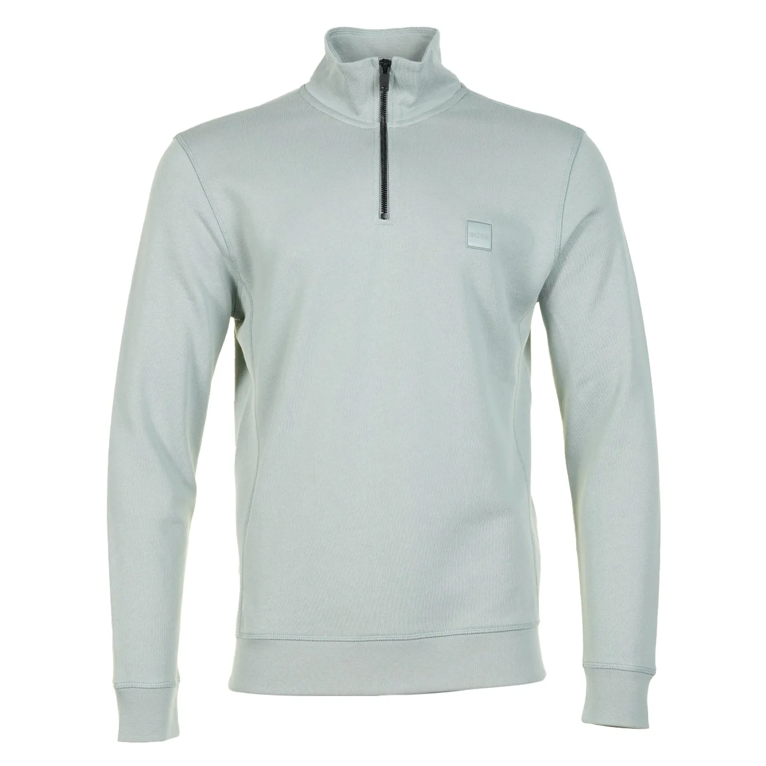 Zetrust Quarter Zip Sweatshirt 351 Open Green sold by RAGAZZI