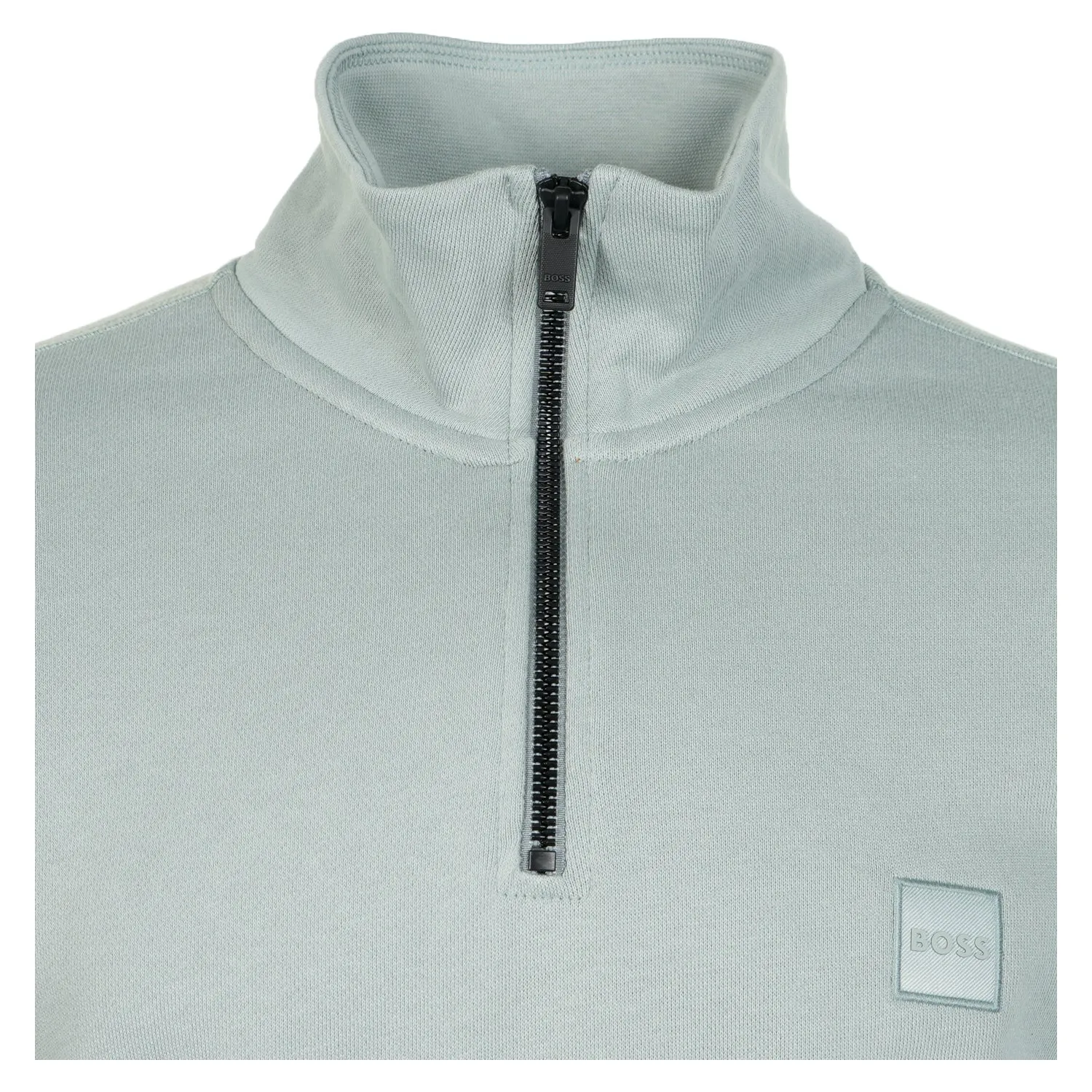 Zetrust Quarter Zip Sweatshirt 351 Open Green sold by RAGAZZI product image thumbnail 3