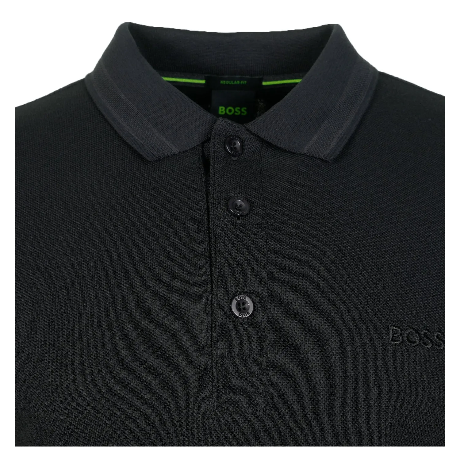 Paddy Short Sleeve Polo Shirt 009 Black sold by RAGAZZI product image thumbnail 3