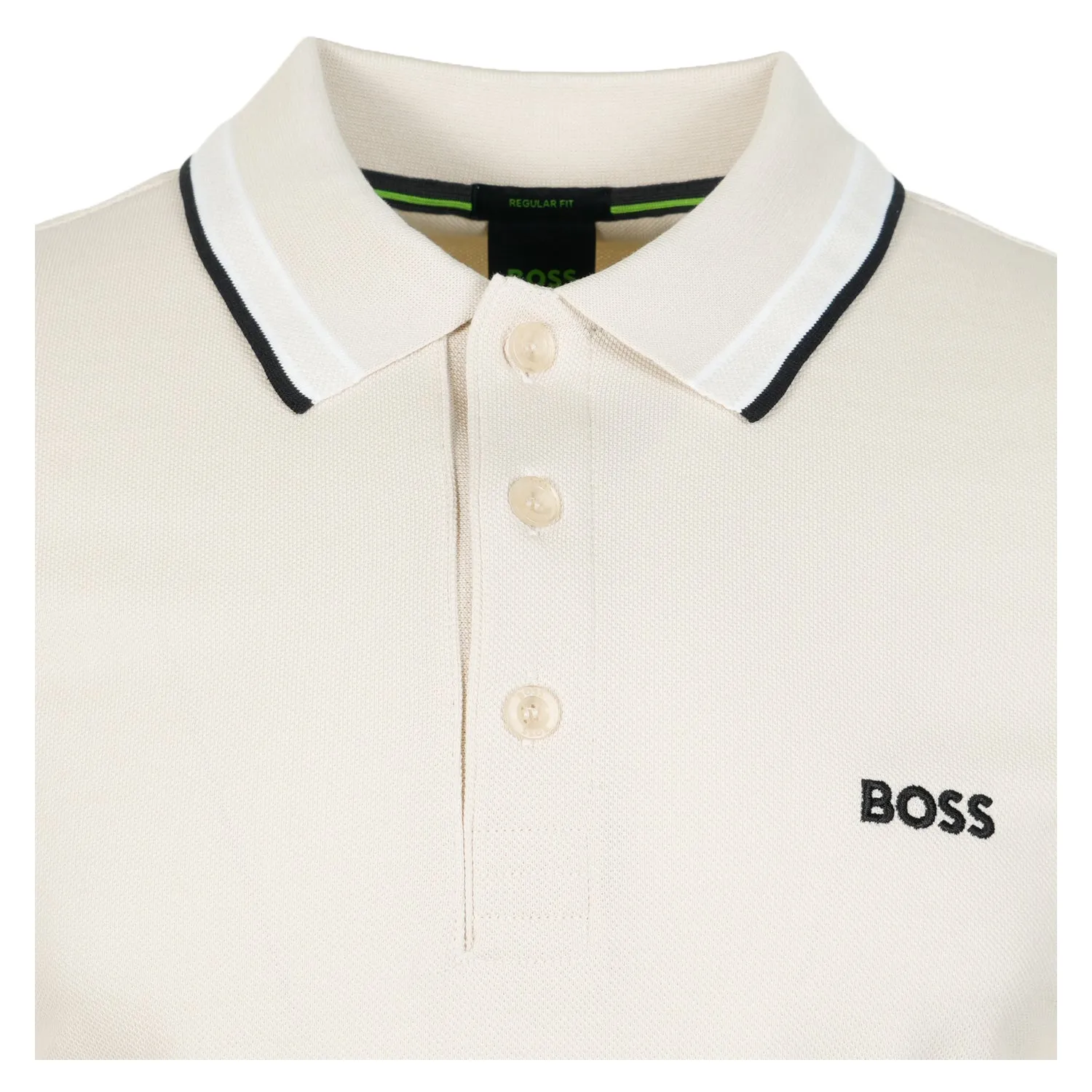 Paddy Short Sleeve Polo Shirt 133 Open White sold by RAGAZZI product image thumbnail 3