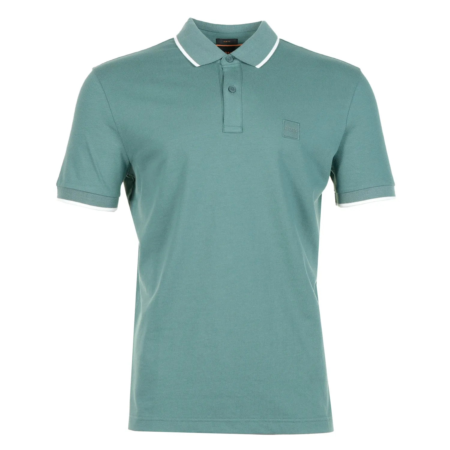 Passertip Short Sleeve Polo Shirt 369 Open Green sold by RAGAZZI