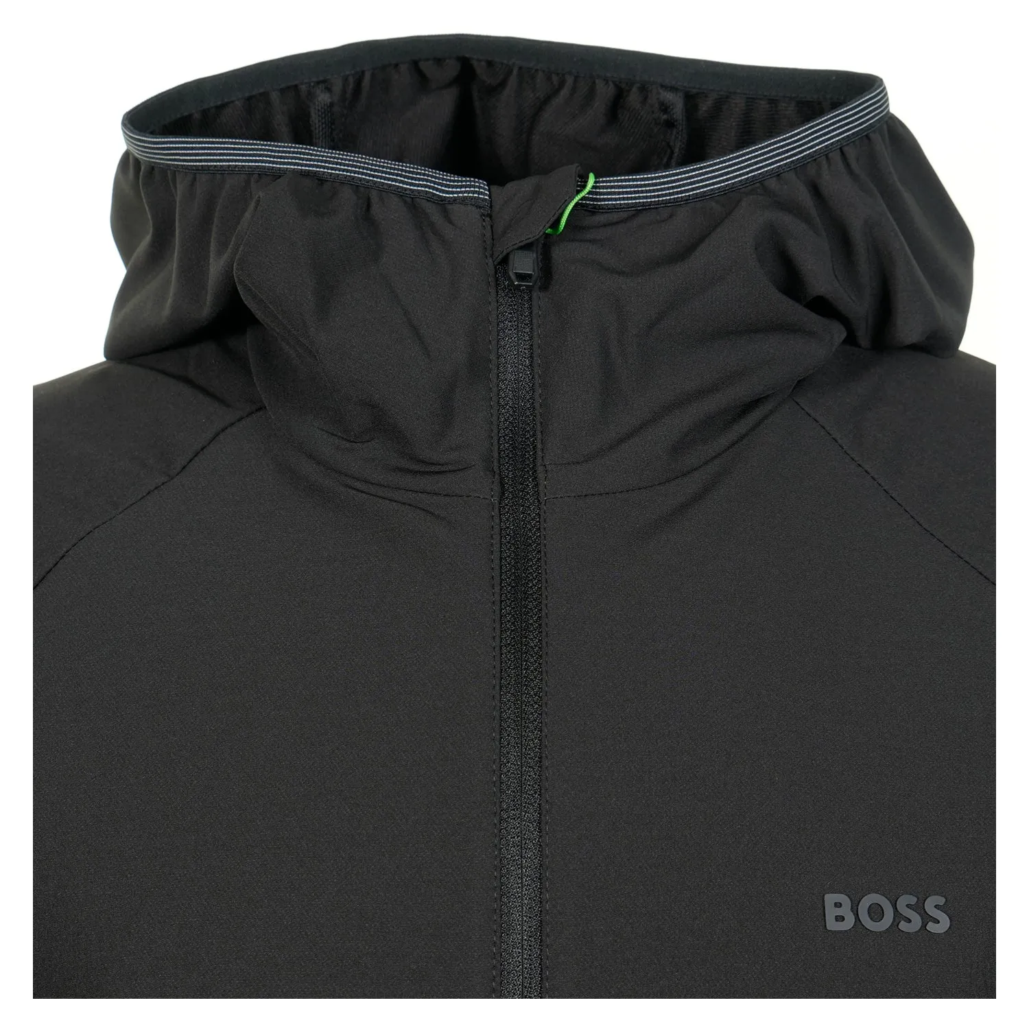 L Commuter Hooded Track Jacket Black sold by RAGAZZI product image thumbnail 4