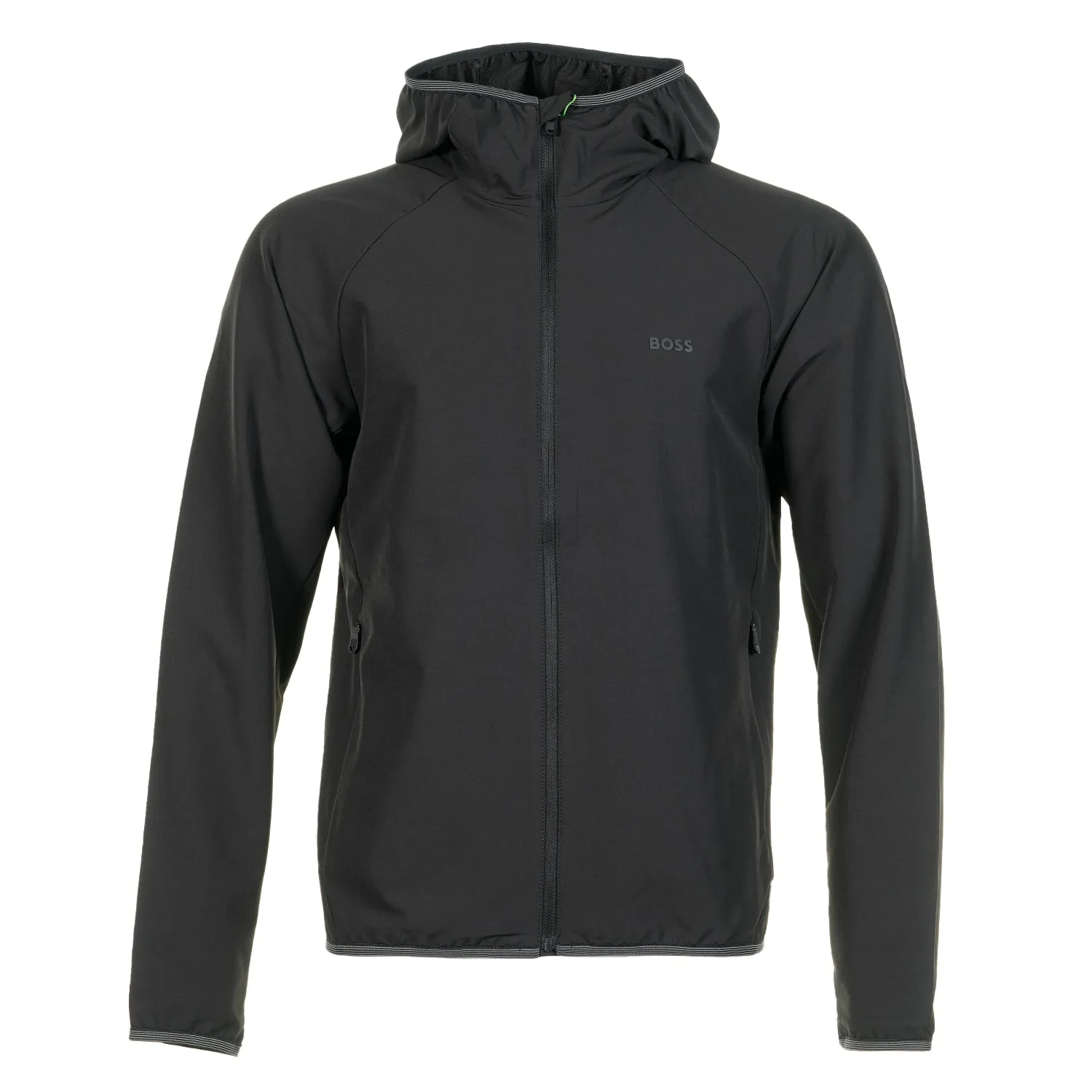 L Commuter Hooded Track Jacket Black sold by RAGAZZI