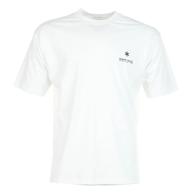 Soft Cotton Relaxed Fit Logo T Shirt Off White sold by RAGAZZI