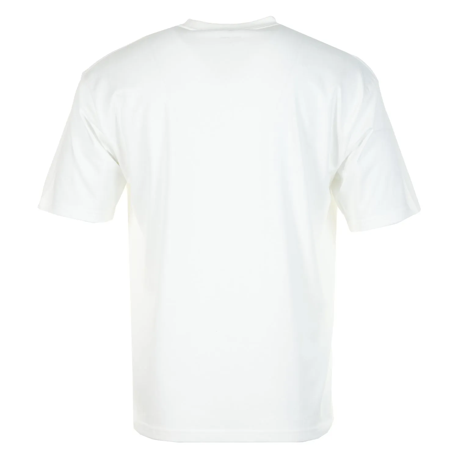 Soft Cotton Relaxed Fit Logo T Shirt Off White sold by RAGAZZI product image thumbnail 2