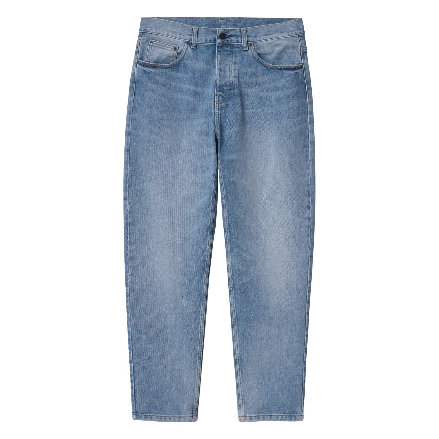 Newel Pant Maitland Denim Blue Light Used Wash sold by RAGAZZI