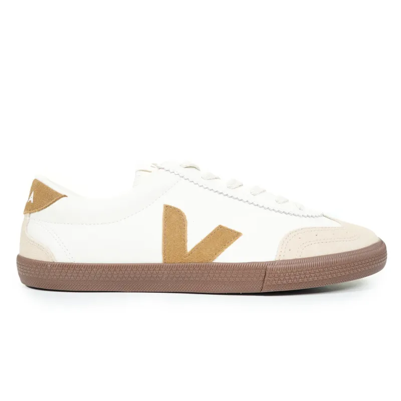 Veja Volley Leather White Tent Bark sold by RAGAZZI