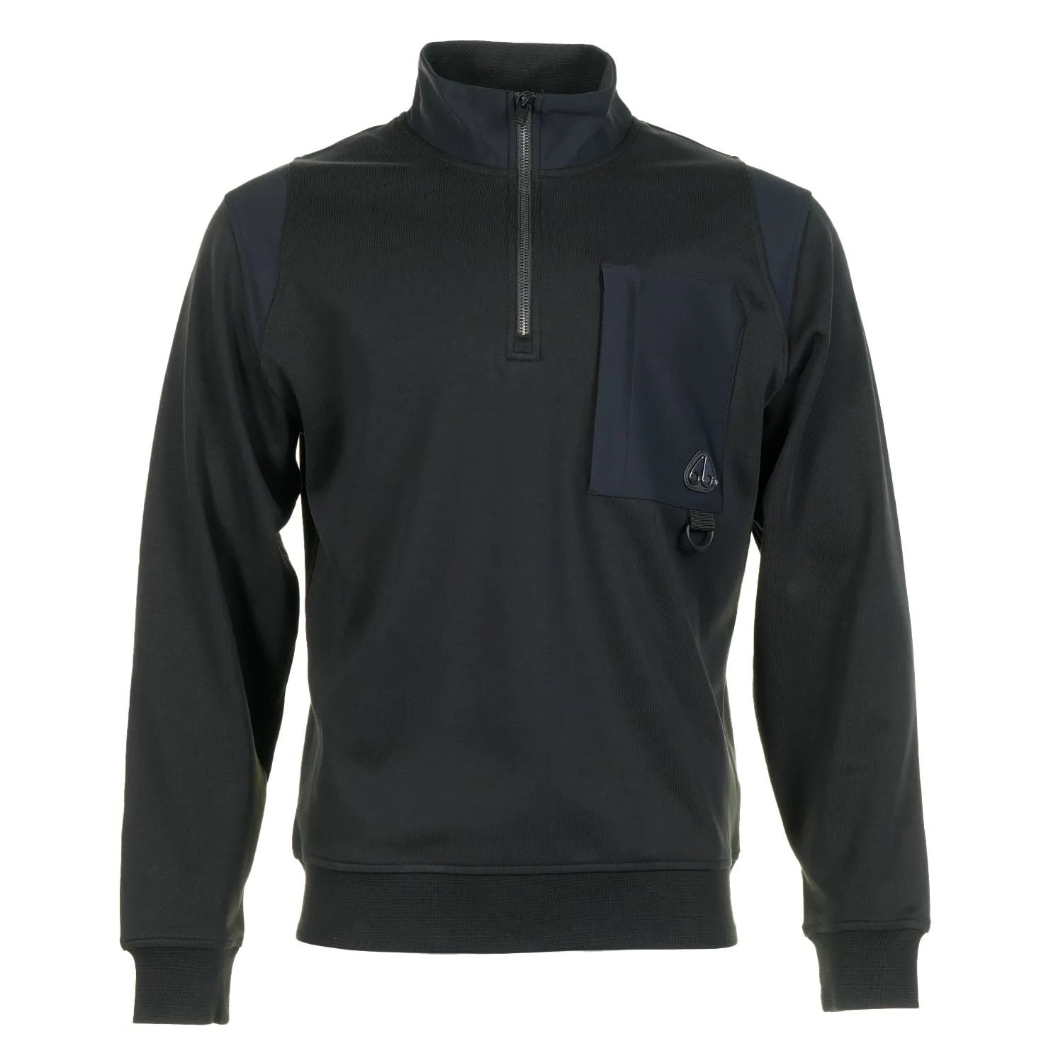Dalon Quarter Zip Sweatshirt Black sold by RAGAZZI