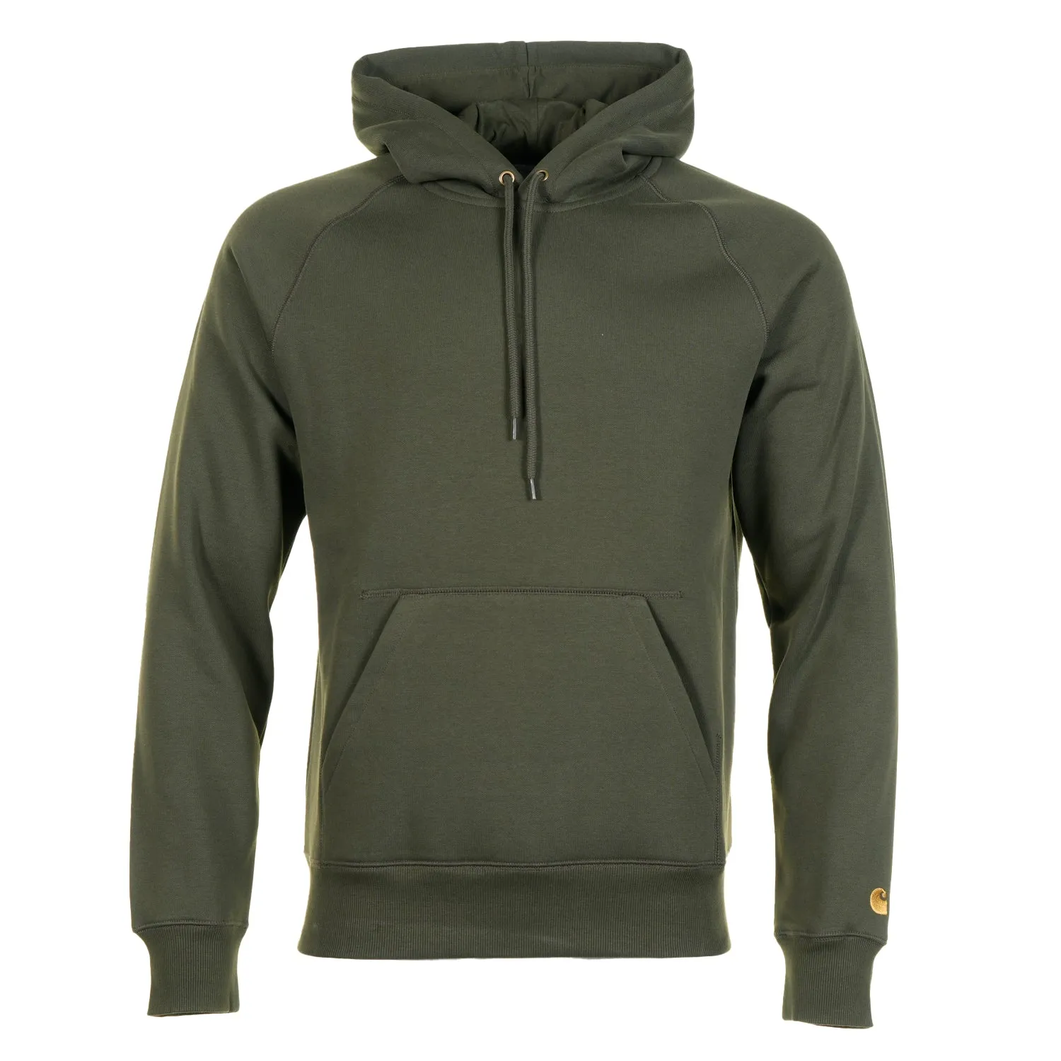 Hooded Chase Sweatshirt Olive Gold sold by RAGAZZI