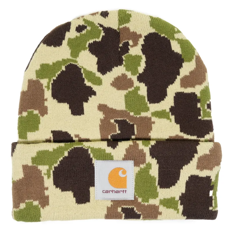 Camo Duck Beanie Jacquard sold by RAGAZZI