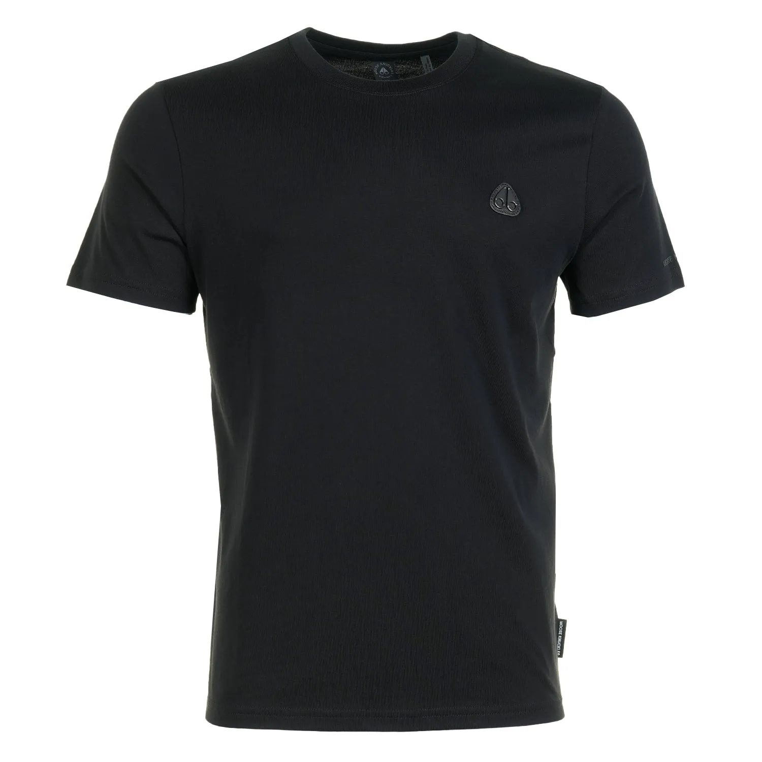 Short Sleeve Crescent T Shirt Black sold by RAGAZZI