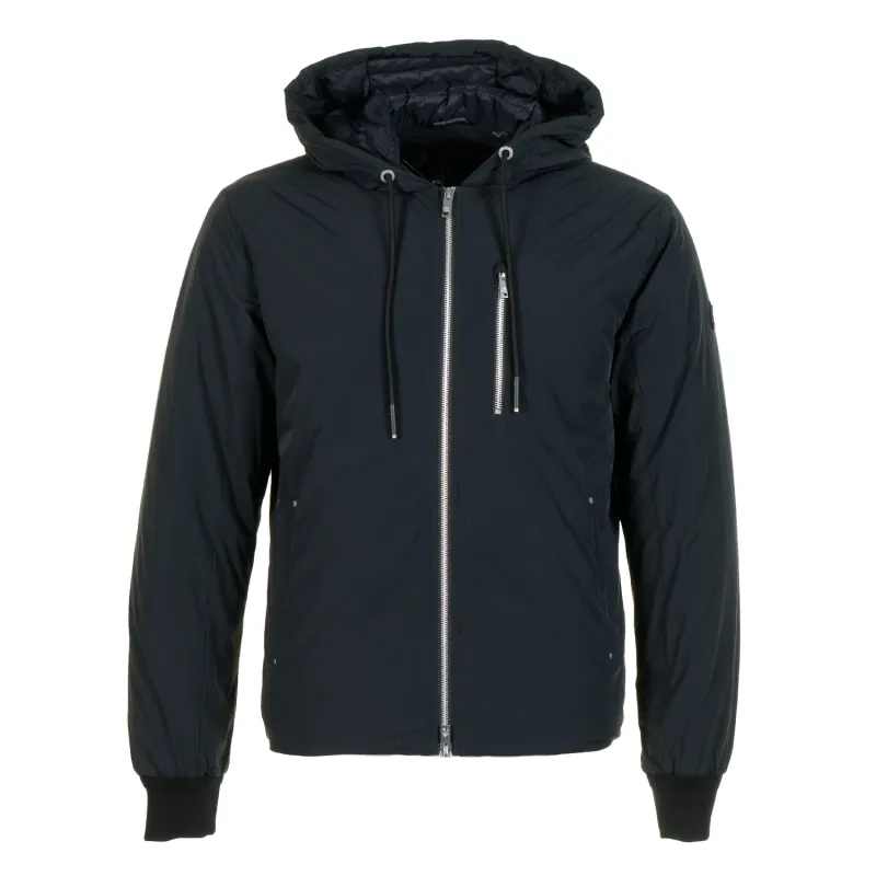 Northdale Full Zip Hooded Jacket Black sold by RAGAZZI